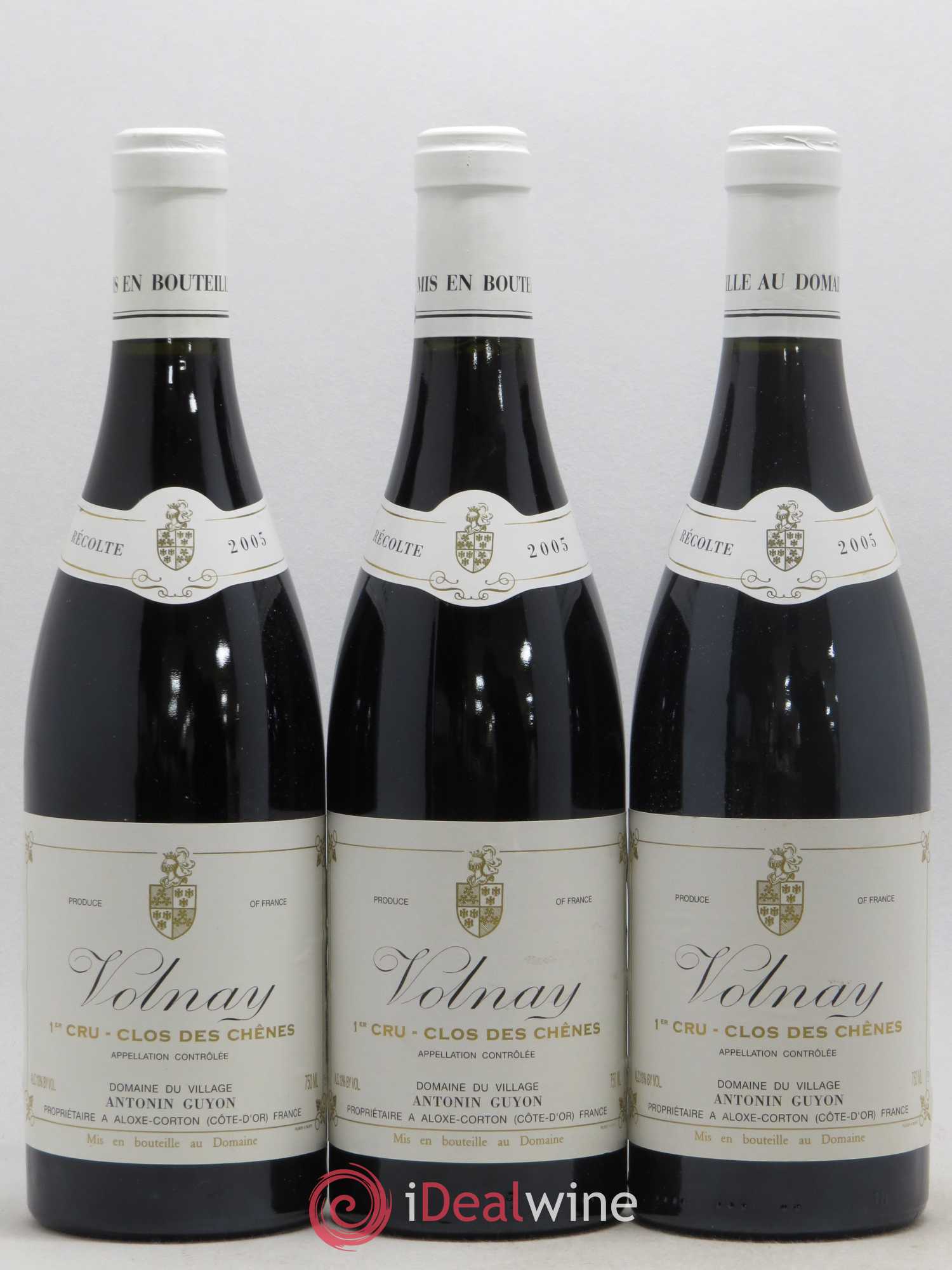 Volnay 1er Cru Clos des Chênes Antonin Guyon 2005 - Posten von 3 Flaschen - 0