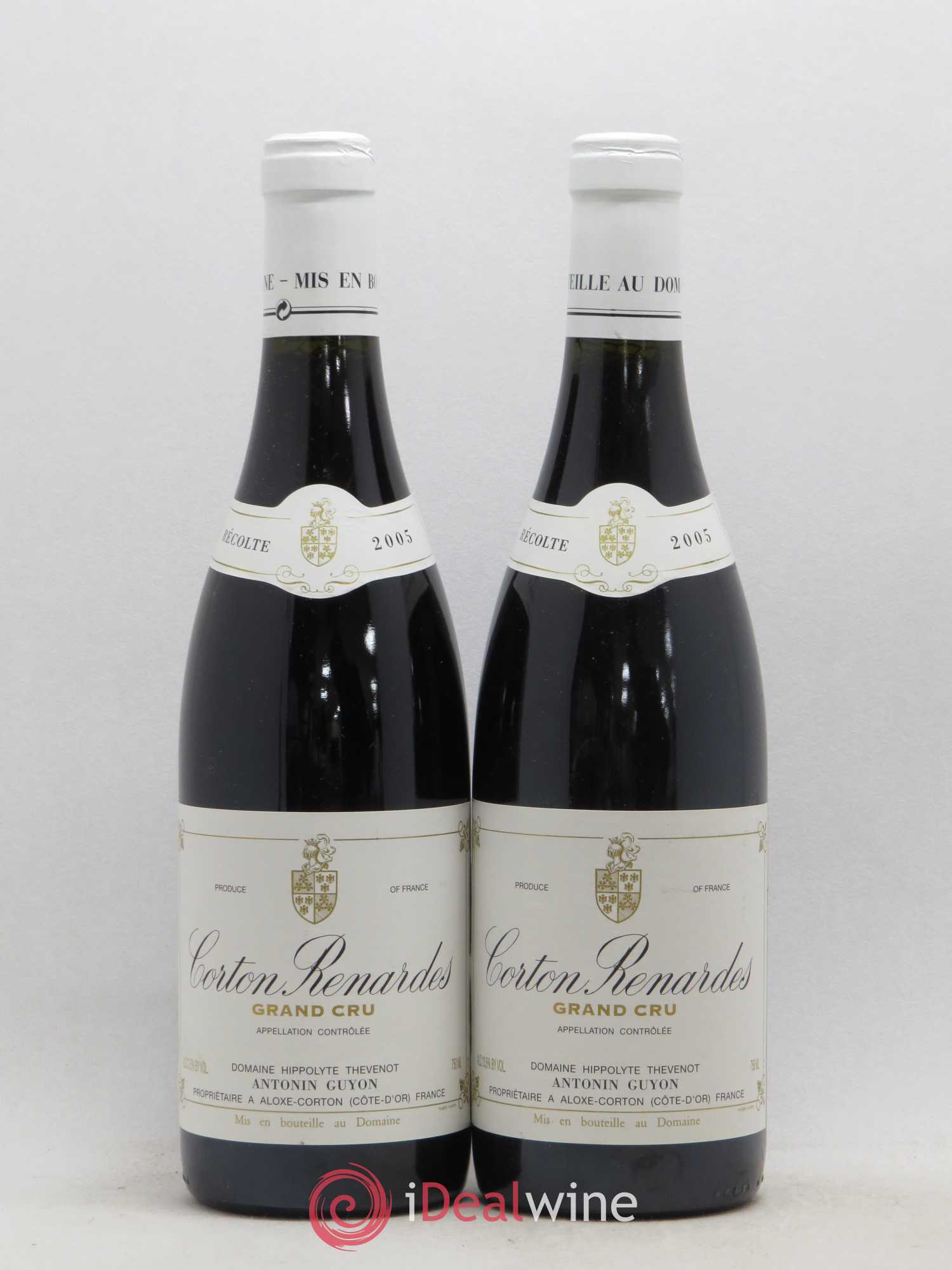 Corton Grand Cru Renardes Antonin Guyon 2005 - Lot de 2 bouteilles - 0