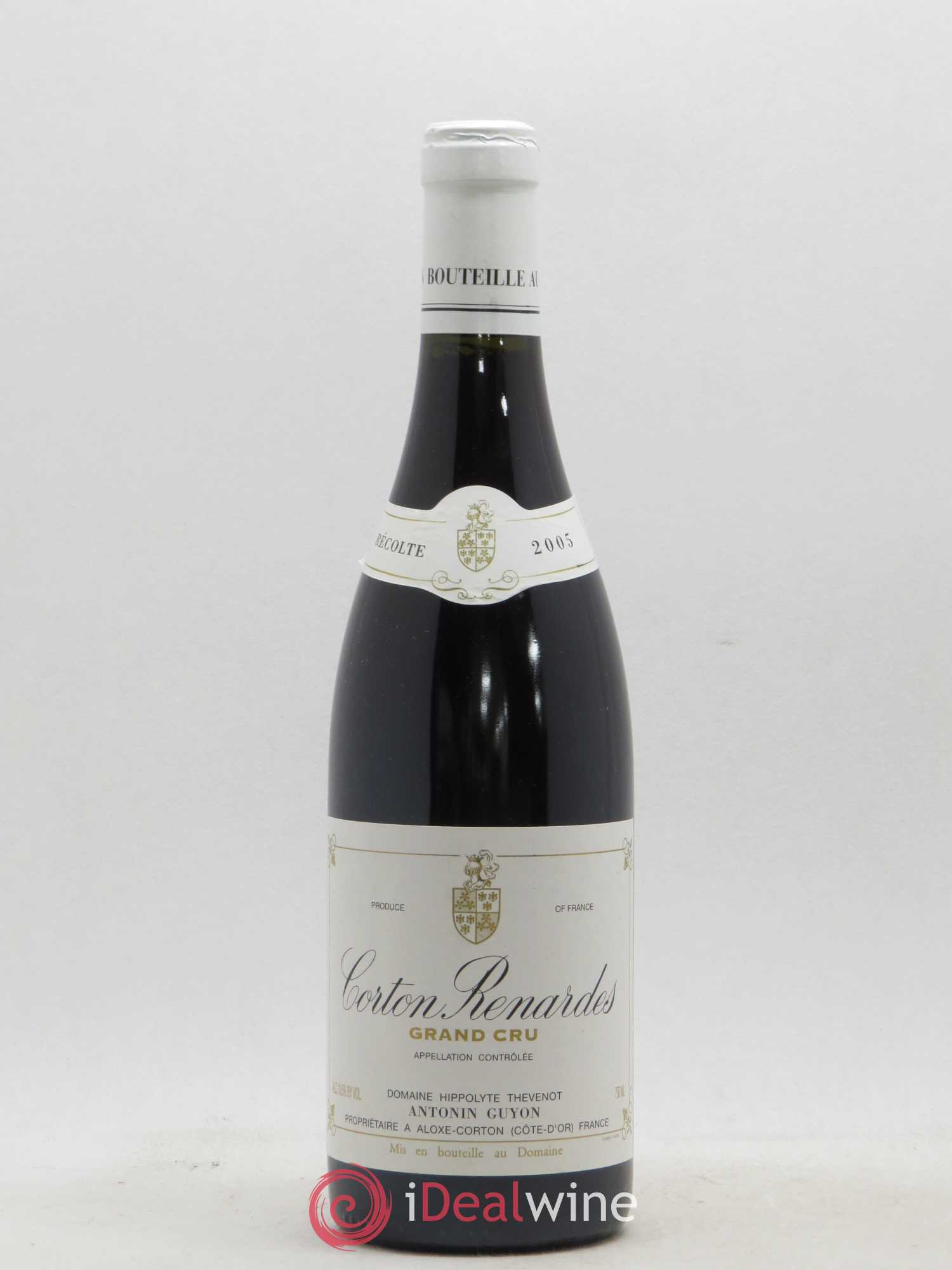 Corton Grand Cru Renardes Antonin Guyon 2005 - Lot de 1 bouteille - 0