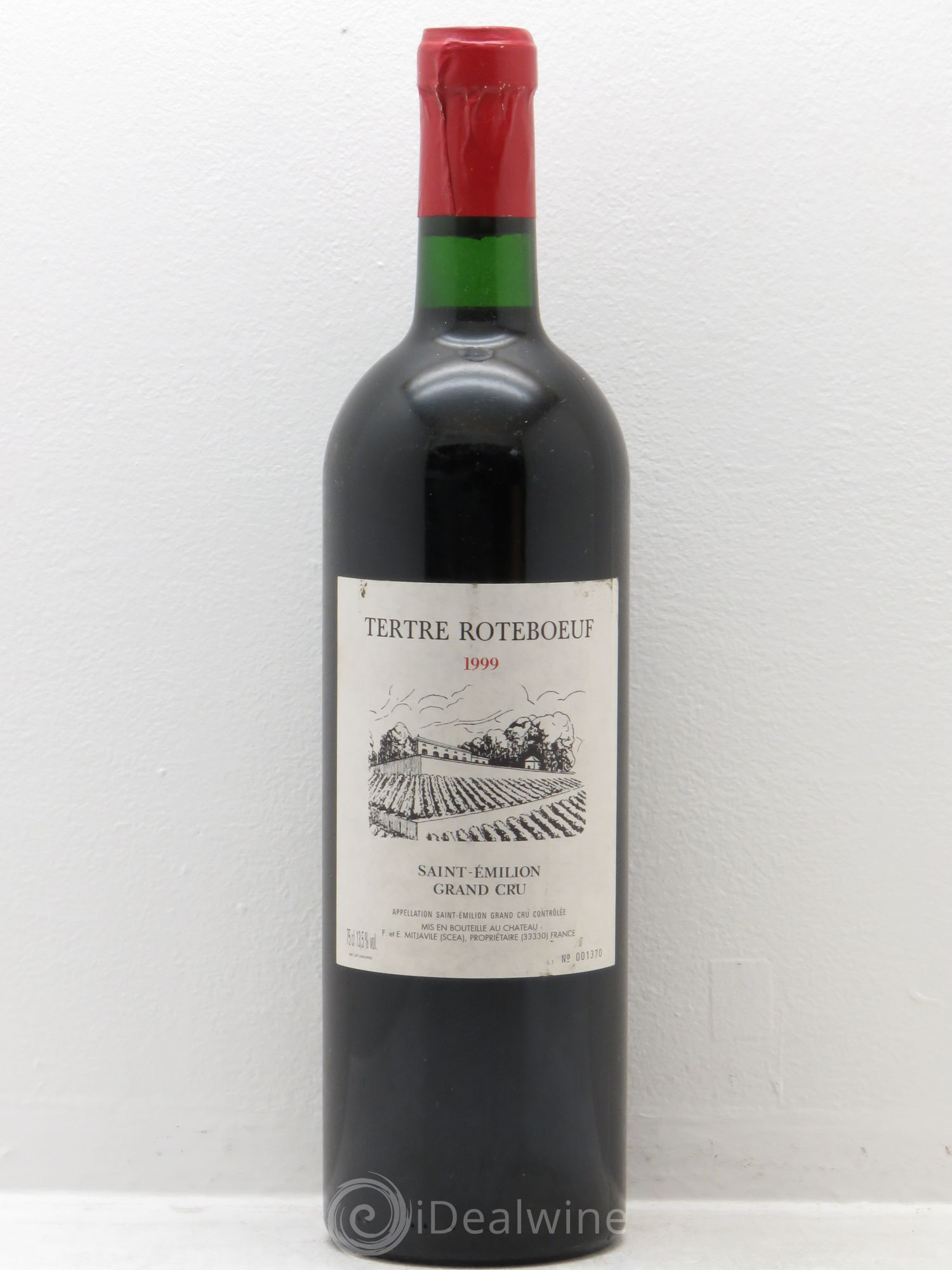 Château Tertre Roteboeuf 1999 - Posten von 1 Flasche - 0