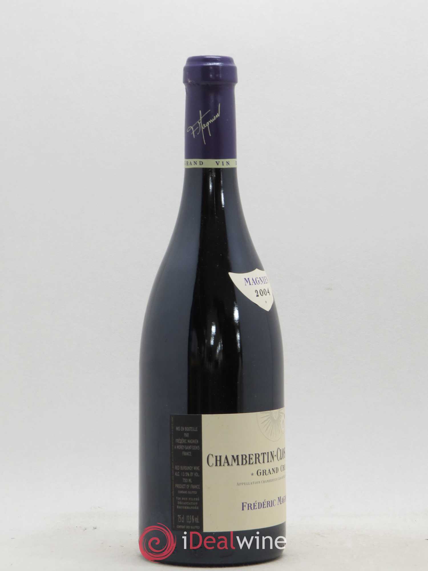 Chambertin Clos de Bèze Grand Cru Frédéric Magnien 2004 - Lot de 1 bouteille - 1
