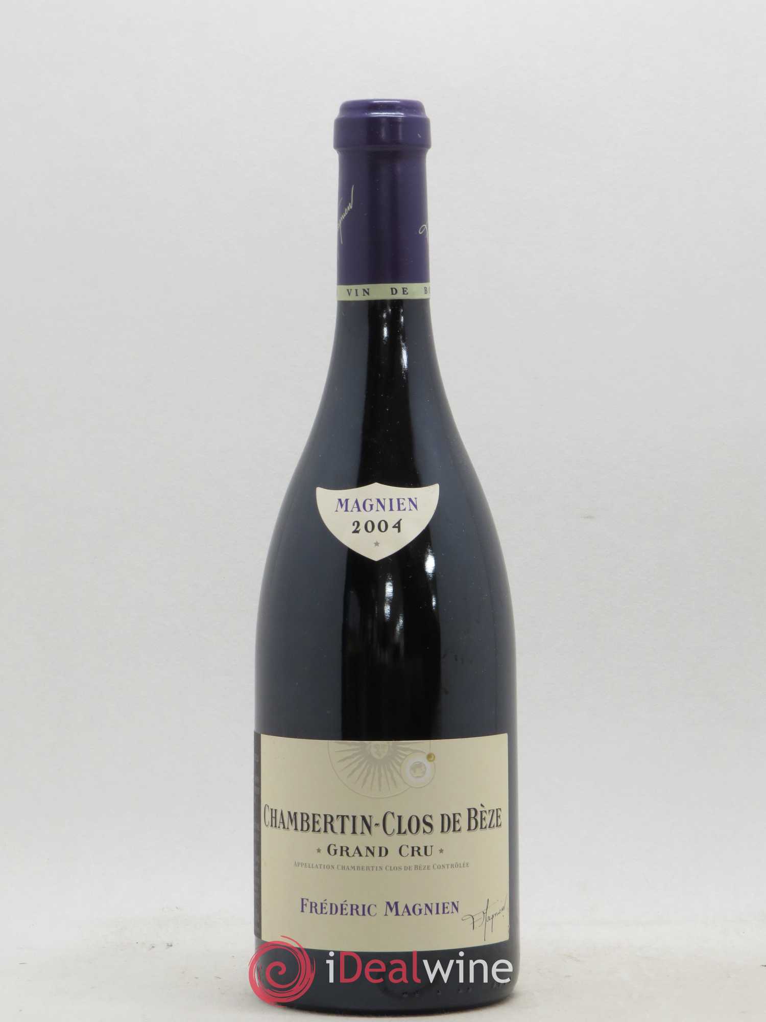 Chambertin Clos de Bèze Grand Cru Frédéric Magnien 2004 - Lot de 1 bouteille - 0