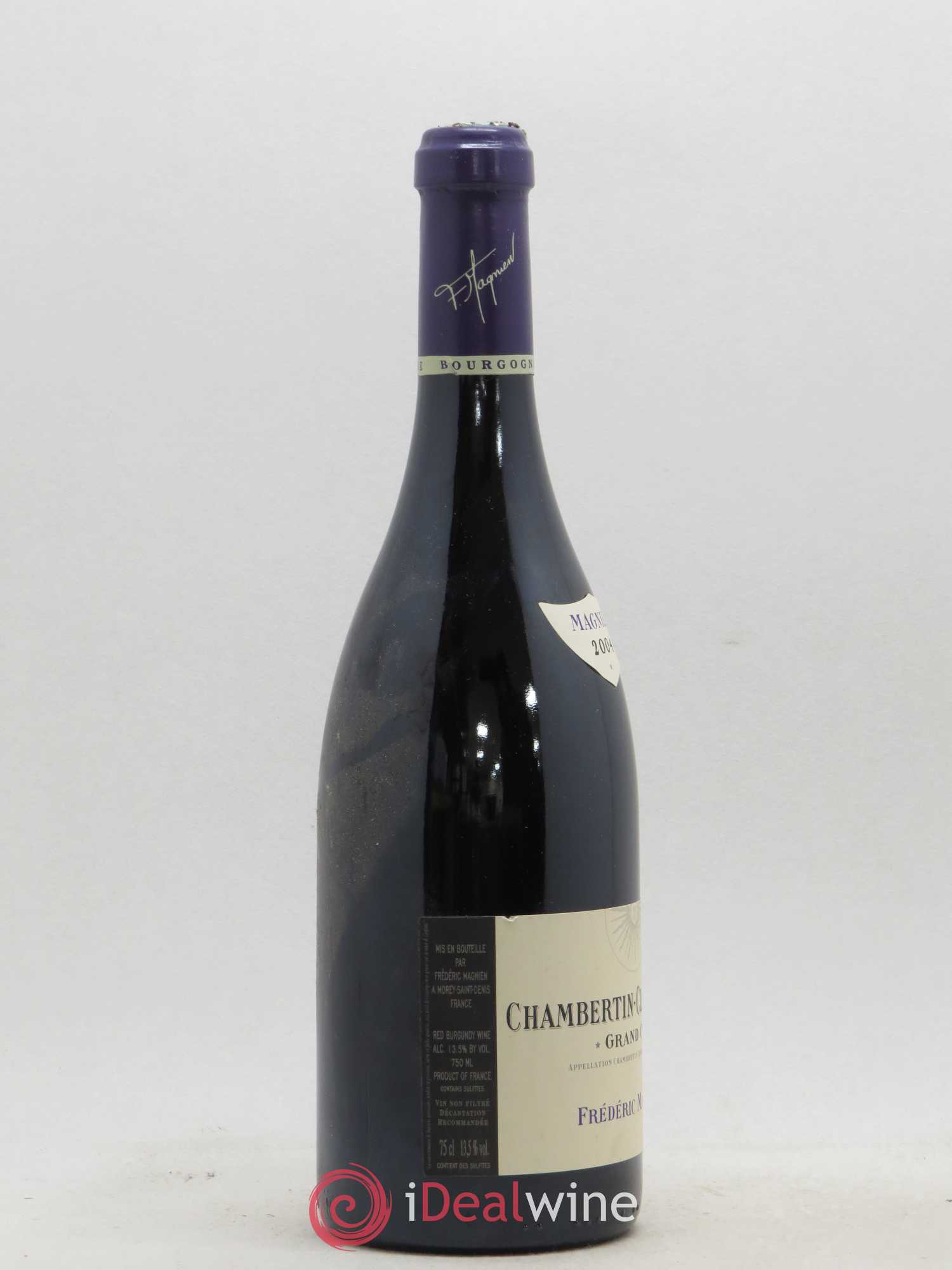 Chambertin Clos de Bèze Grand Cru Frédéric Magnien 2004 - Lot de 1 bouteille - 1