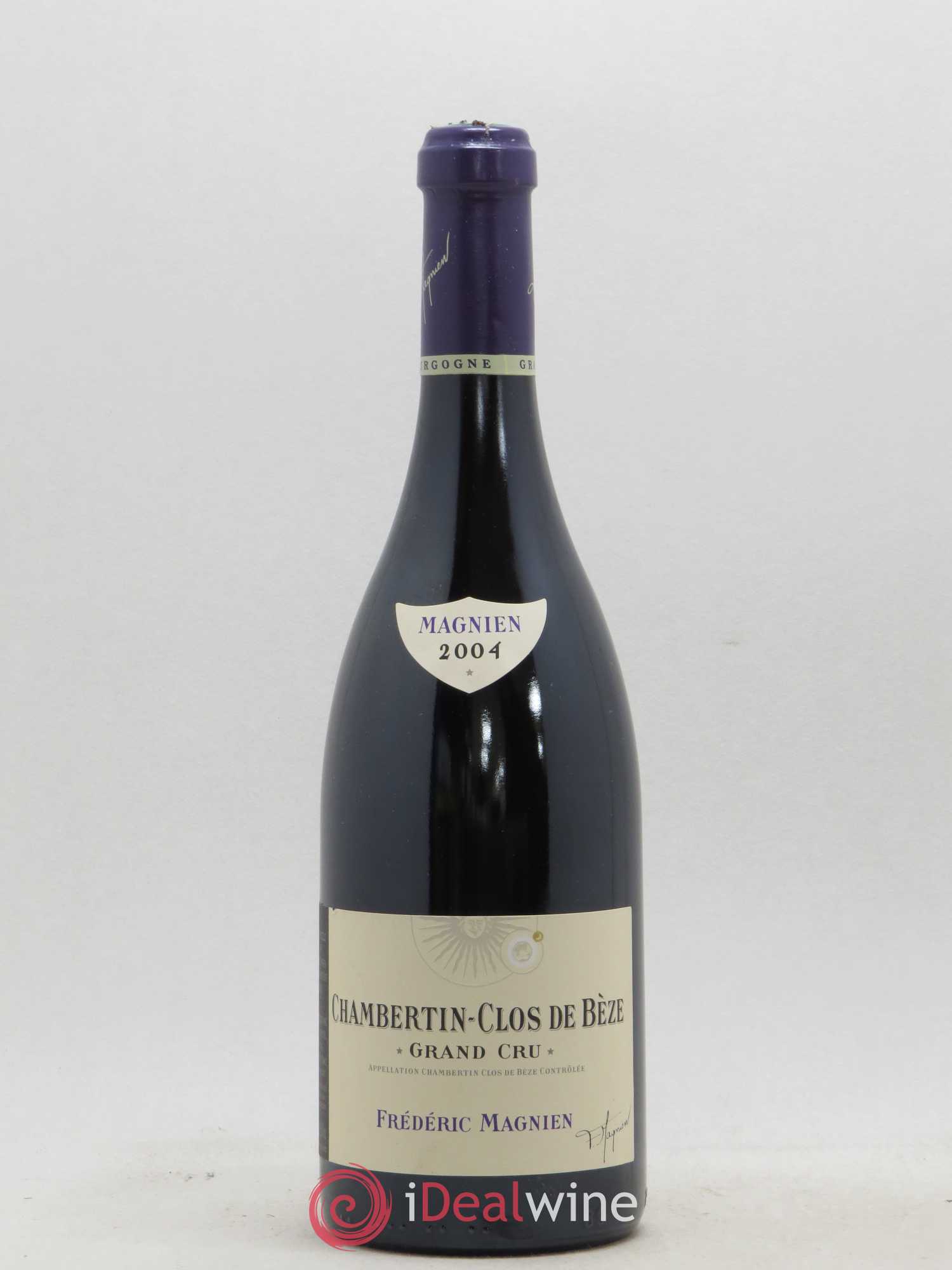 Chambertin Clos de Bèze Grand Cru Frédéric Magnien 2004 - Lot de 1 bouteille - 0
