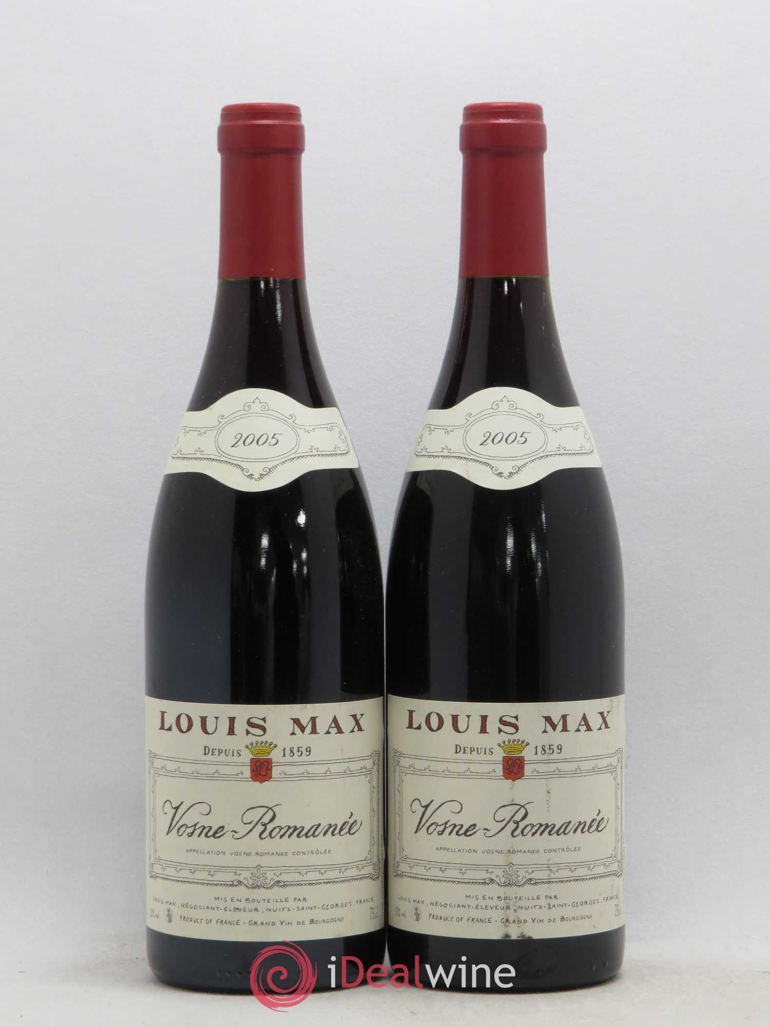 Vosne-Romanée Louis Max 2005 - Lot de 2 bouteilles - 0