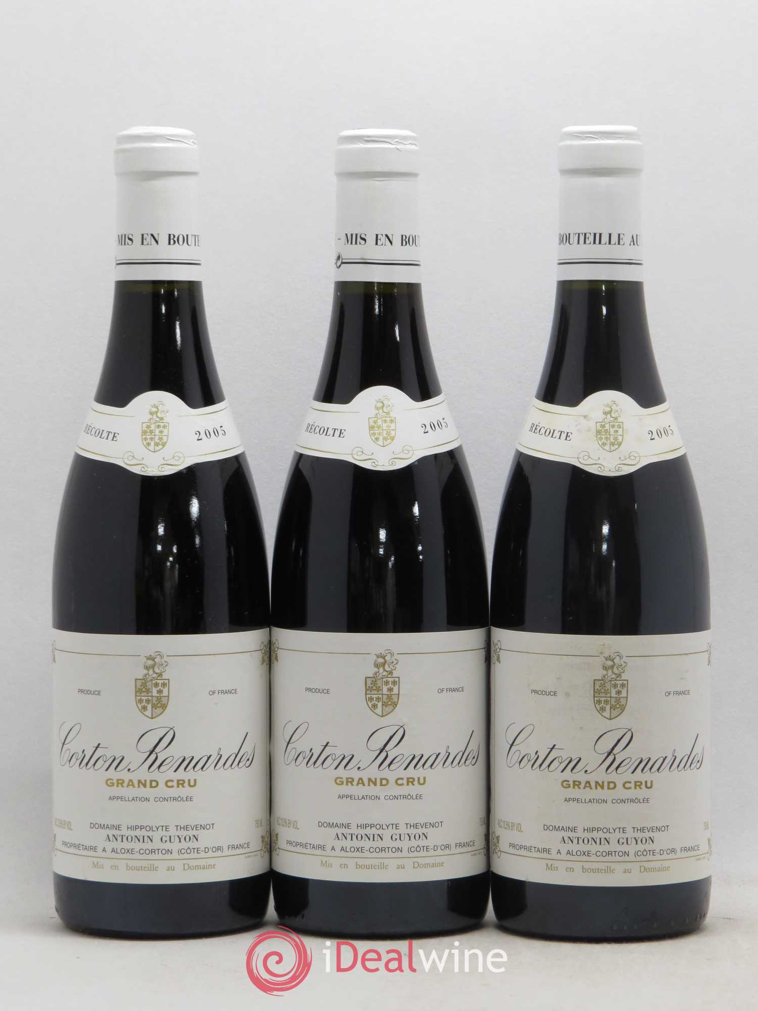 Corton Grand Cru Renardes Antonin Guyon 2005 - Lot de 6 bouteilles - 2