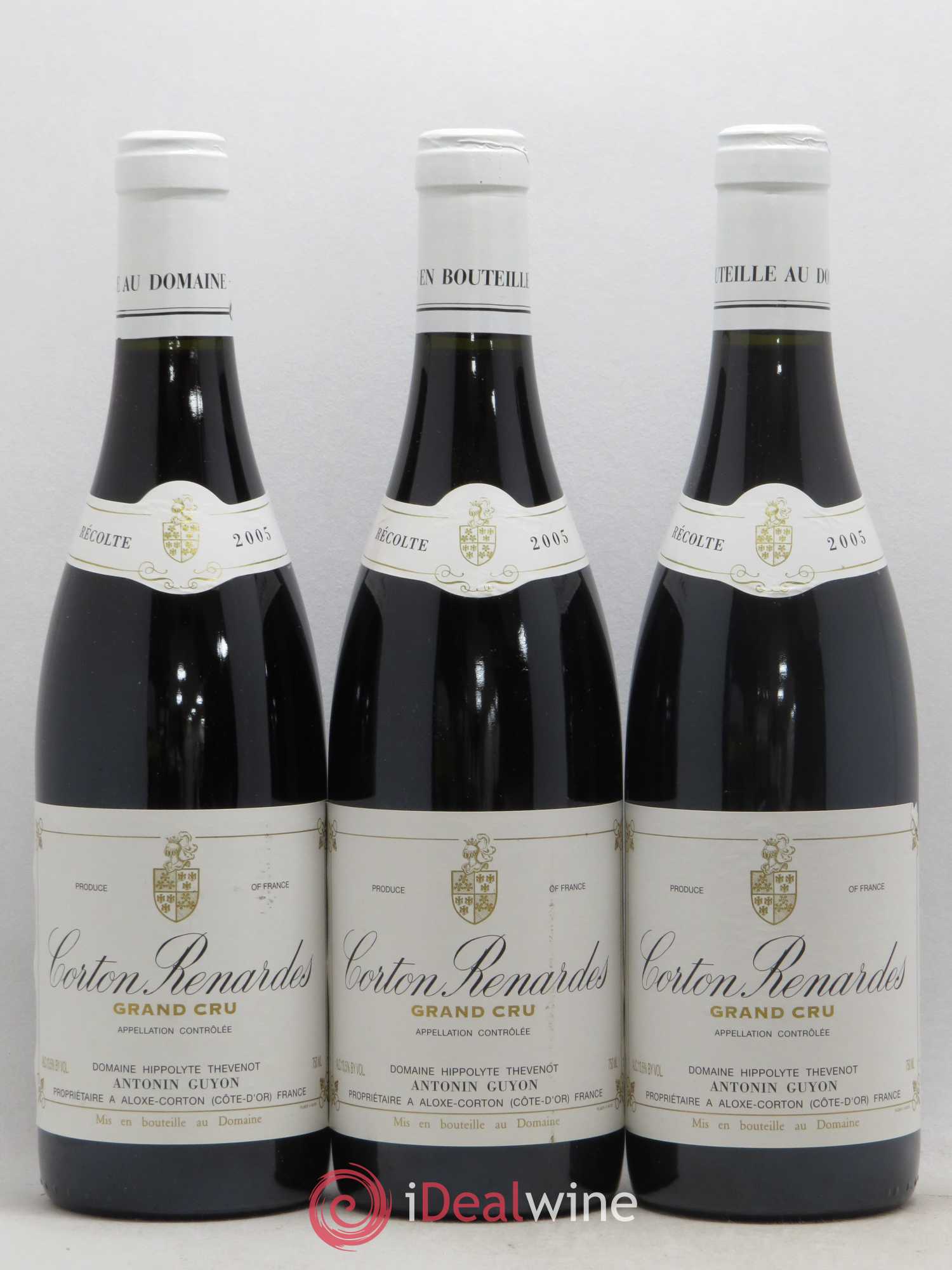 Corton Grand Cru Renardes Antonin Guyon 2005 - Lot de 6 bouteilles - 2