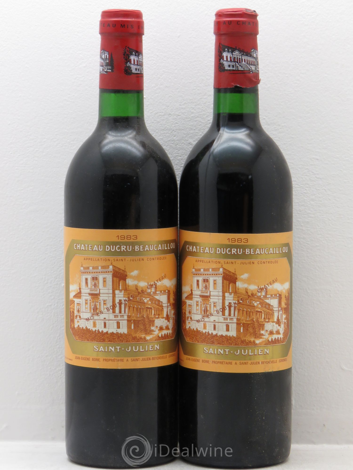 Château Ducru Beaucaillou 2ème Grand Cru Classé 1983 - Lot de 2 bouteilles - 0