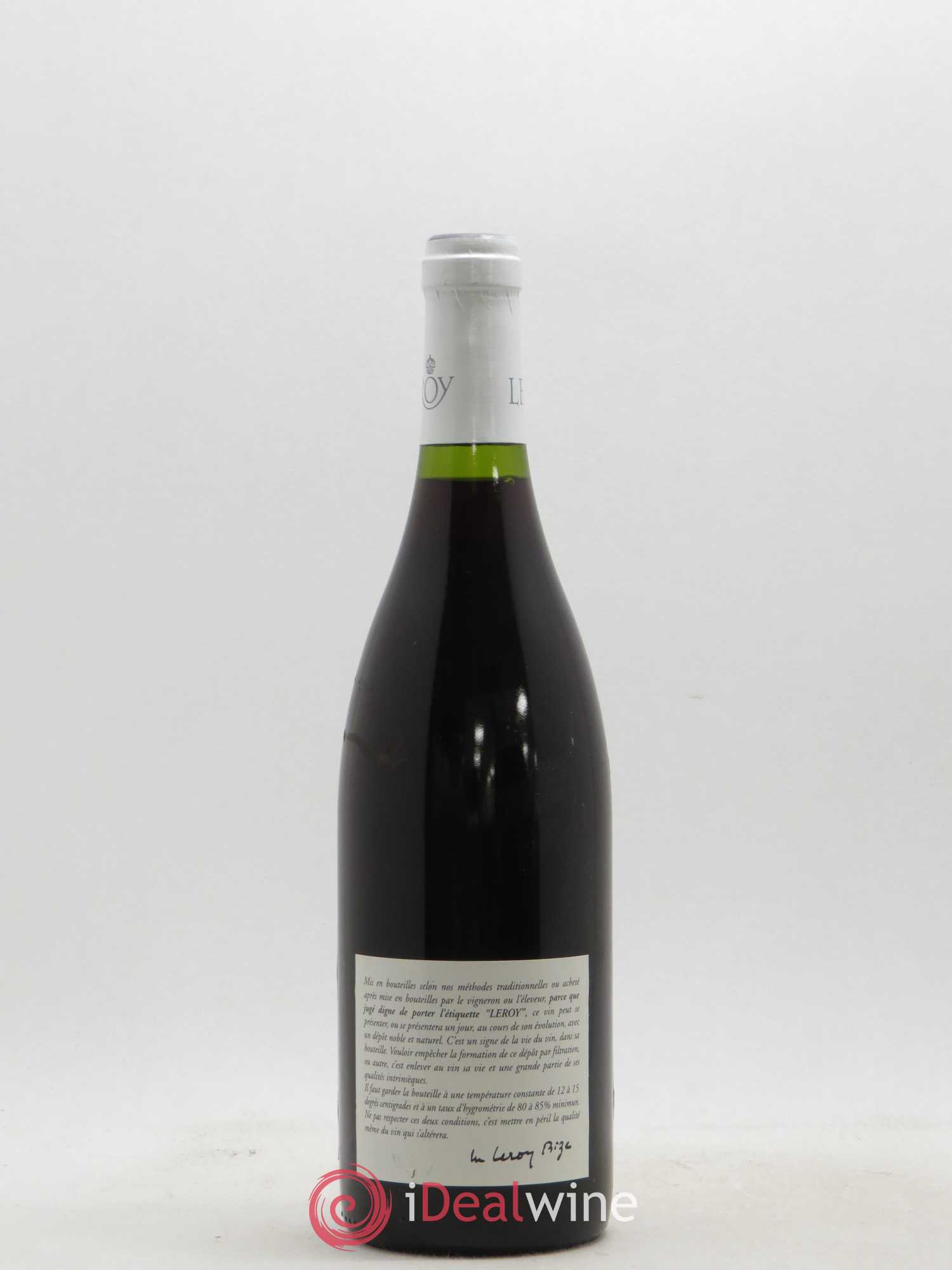 Saint-Aubin 1er Cru Leroy SA 1996 - Lot de 1 bouteille - 1