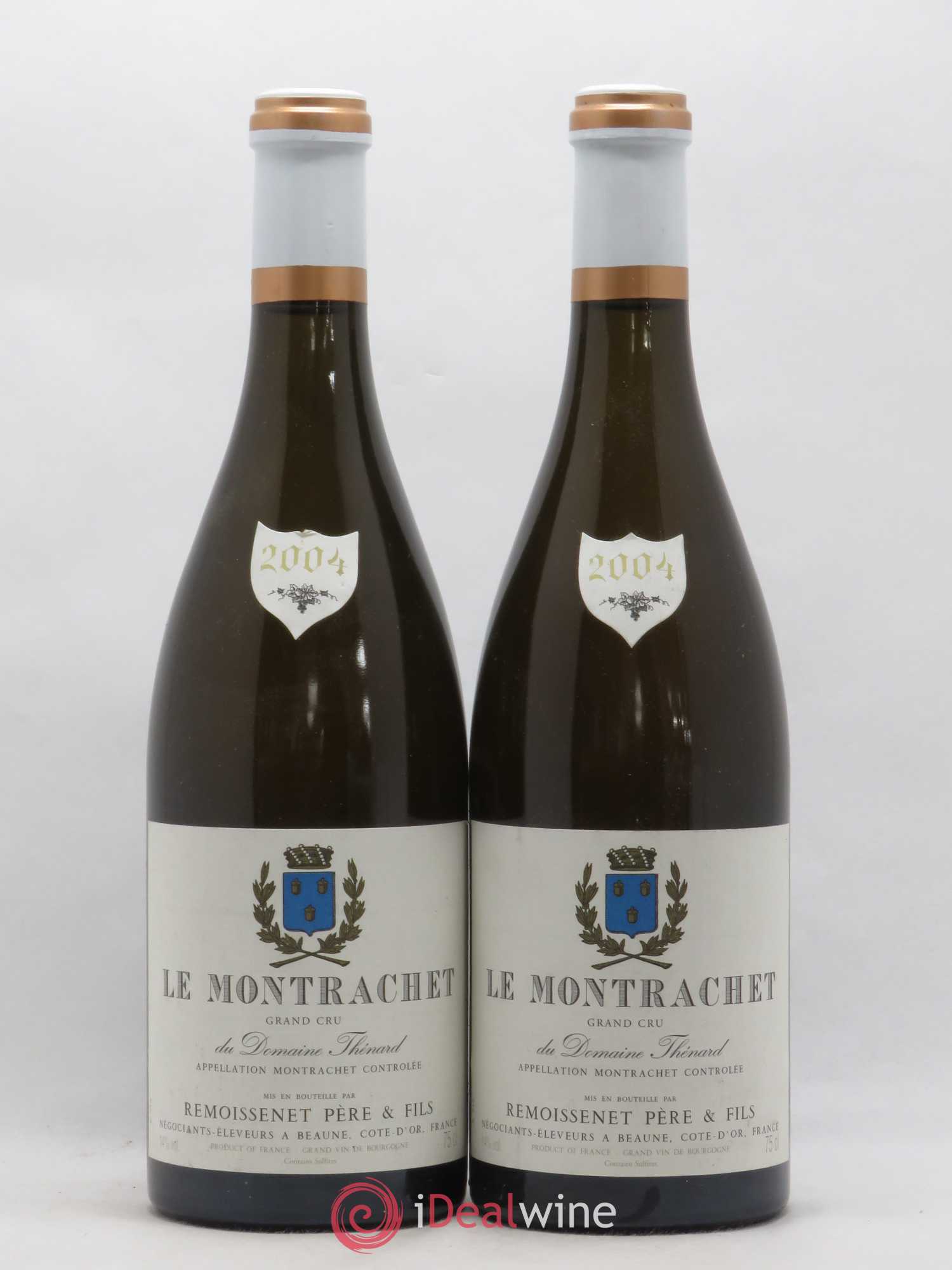 Montrachet Grand Cru Domaine Thenard Mise Remoissenet 2004 - Posten von 2 Flaschen - 0