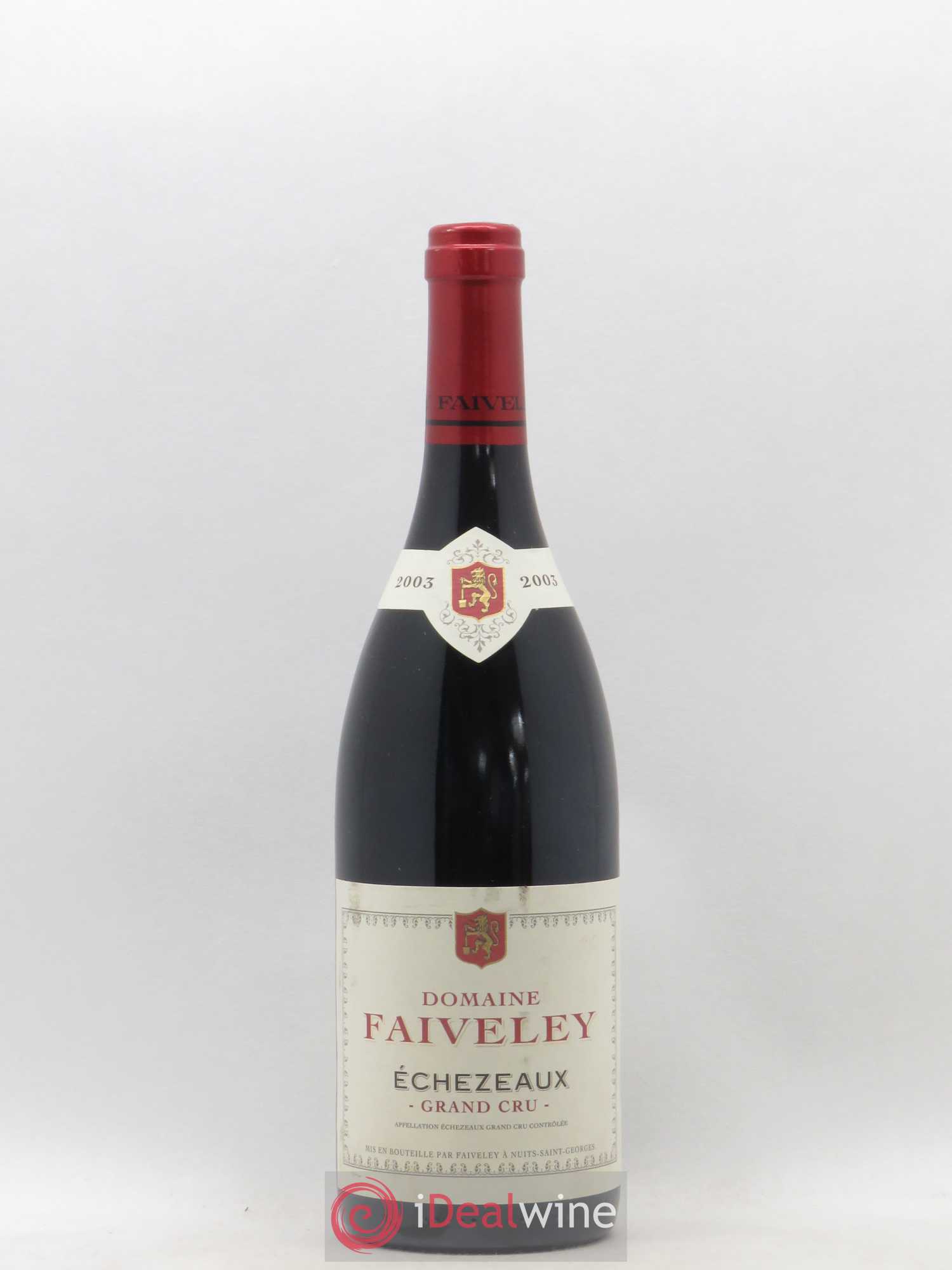 Echezeaux Grand Cru Faiveley 2003 - Lot de 1 bouteille - 0