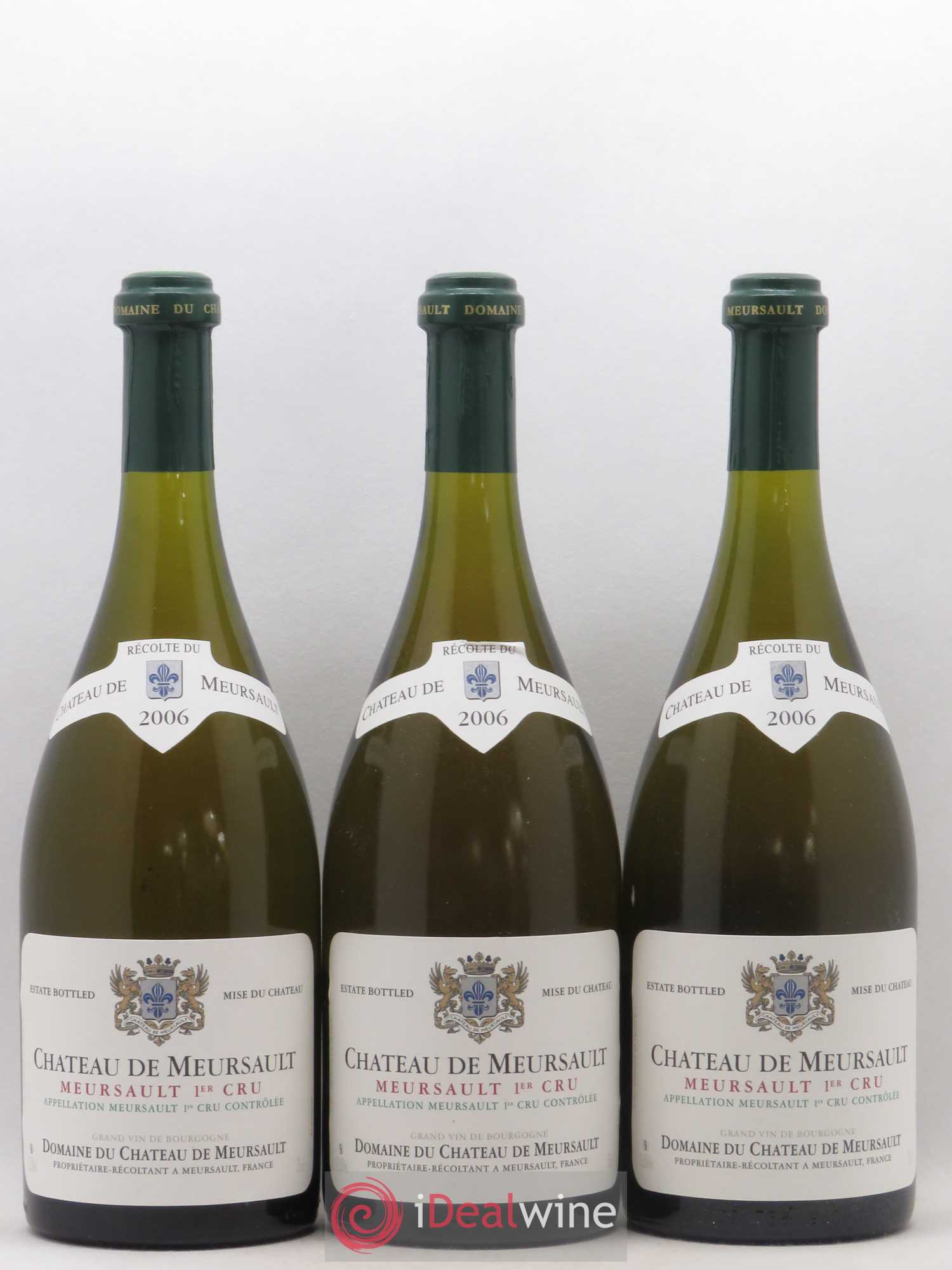 Meursault 1er Cru Château de Meursault 2006 - Lot de 3 bouteilles - 0
