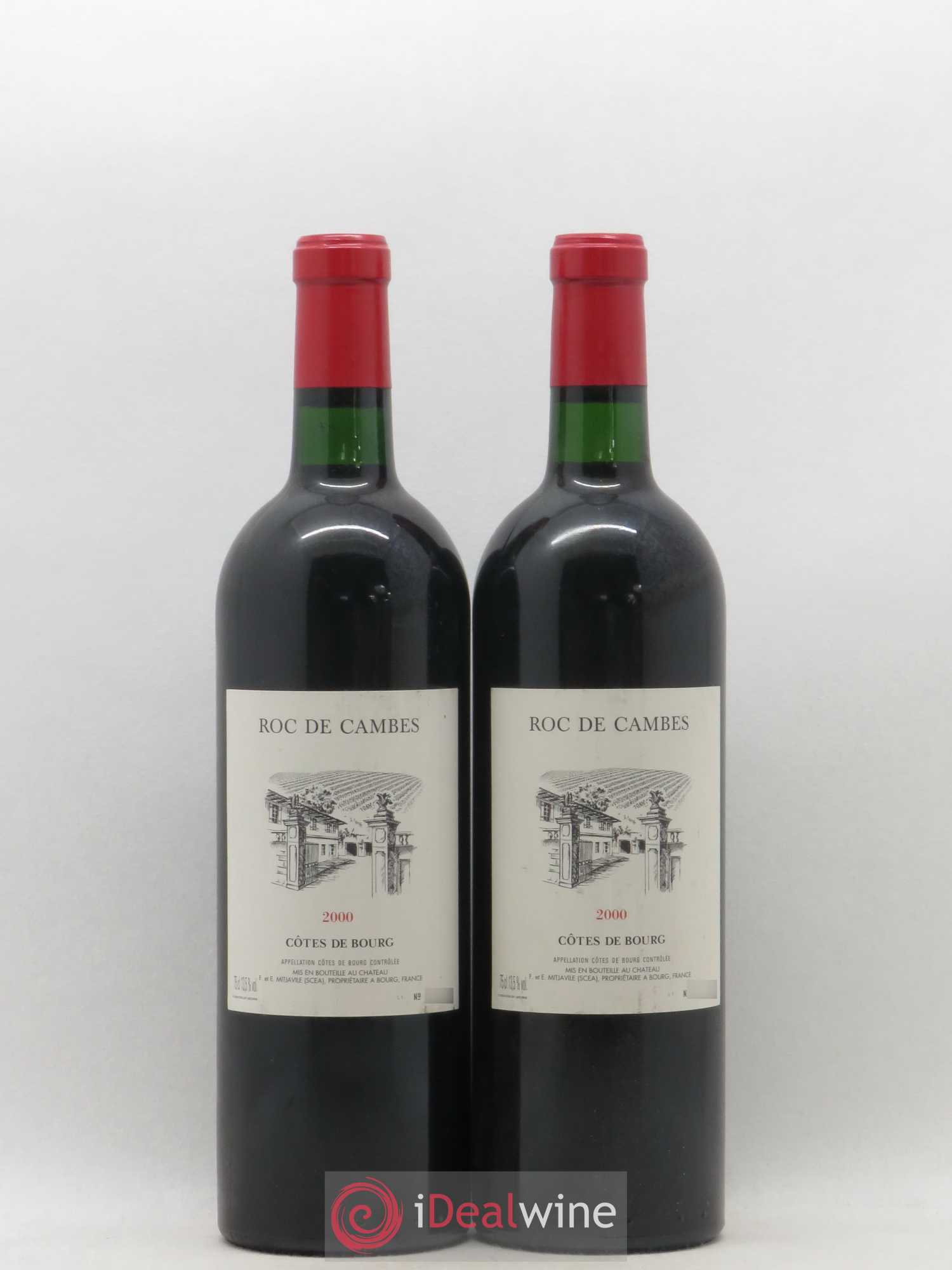Roc de Cambes 2000 - Posten von 2 Flaschen - 0