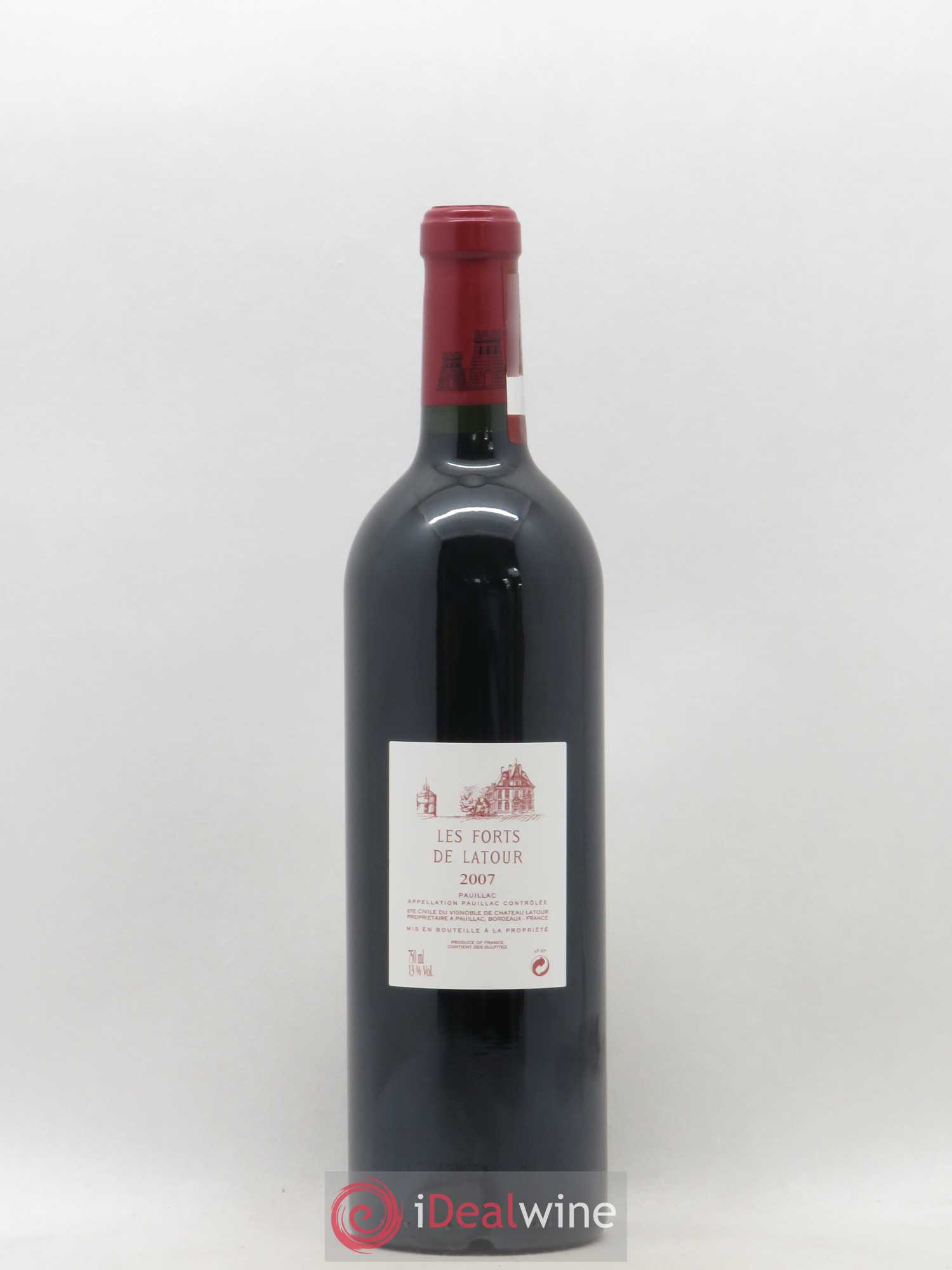 Les Forts de Latour Second Vin 2007 - Lot de 1 bouteille - 1