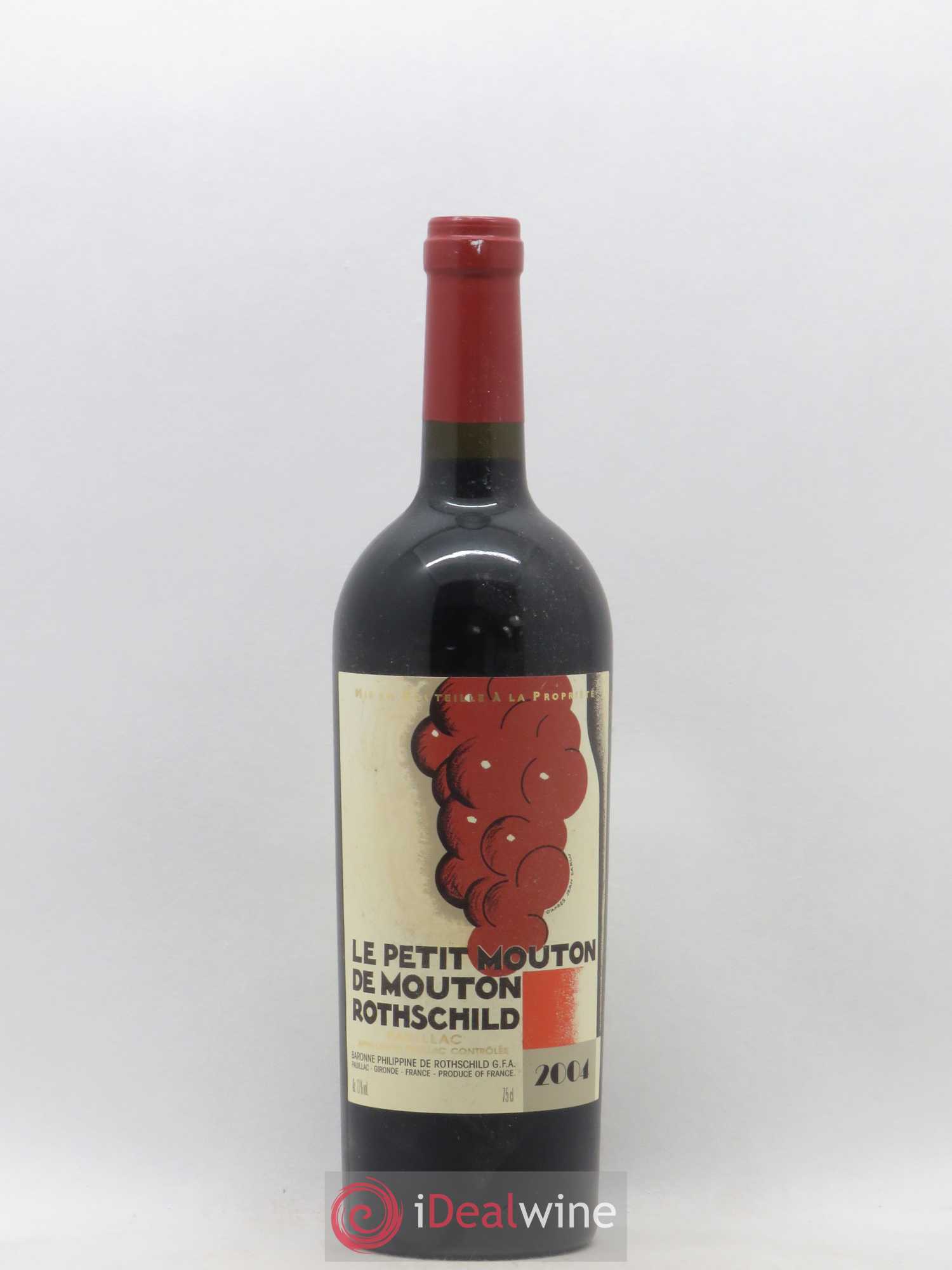 Petit Mouton Second Vin 2004 - Lot de 1 bouteille - 0
