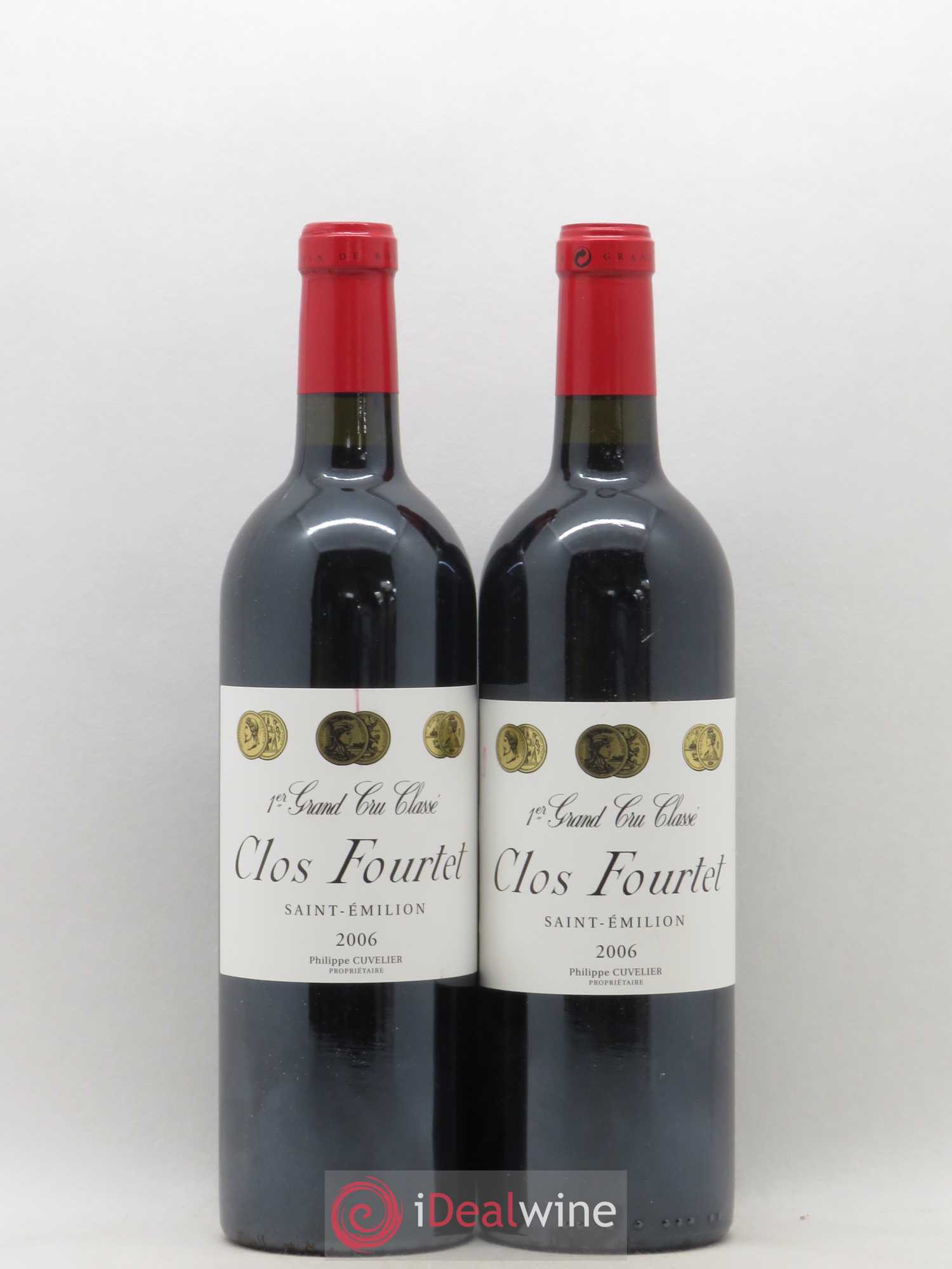 Clos Fourtet 1er Grand Cru Classé B 2006 - Lot de 2 bouteilles - 0