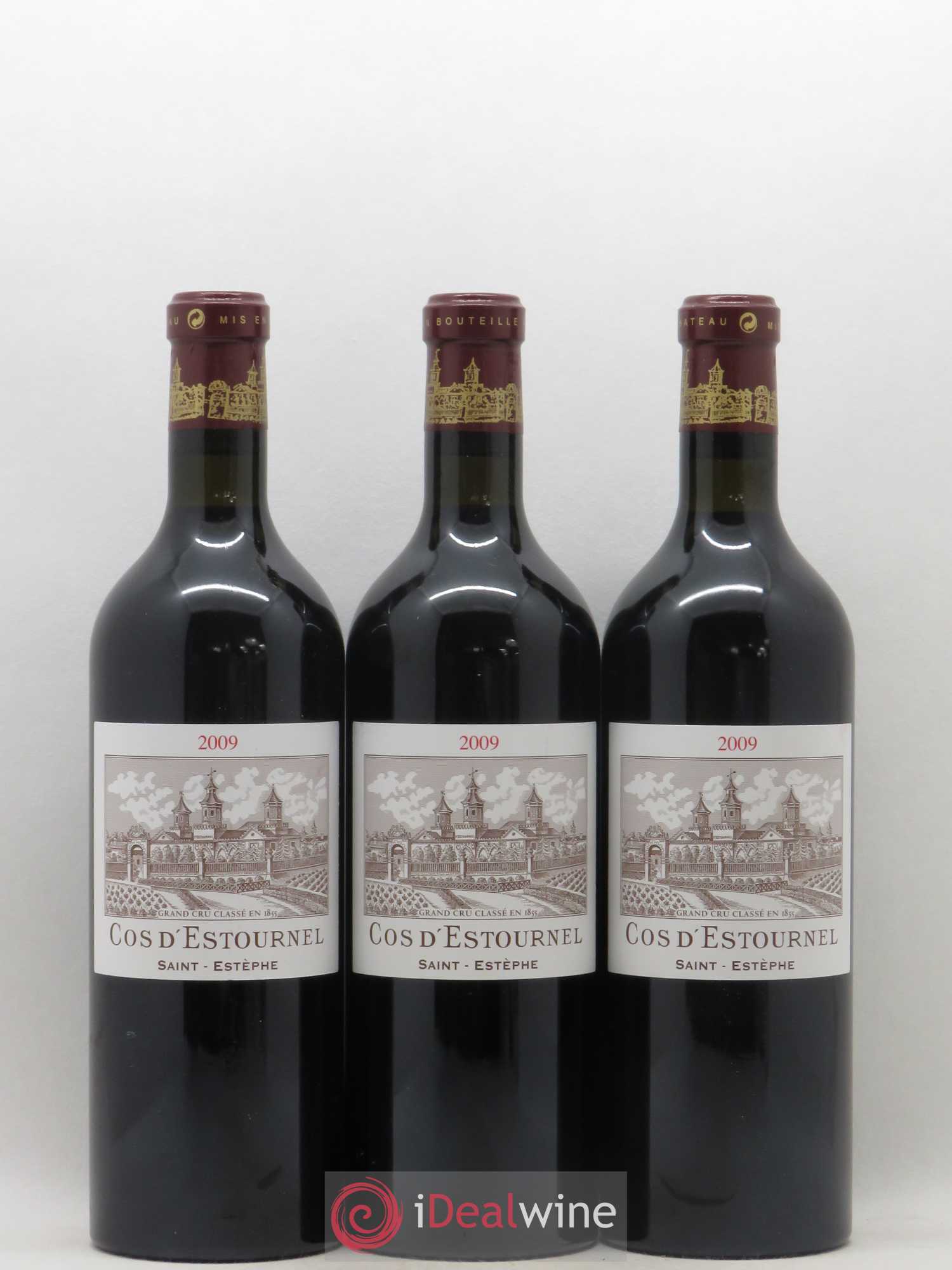 Cos d'Estournel 2ème Grand Cru Classé 2009 - Lot de 3 bouteilles - 0
