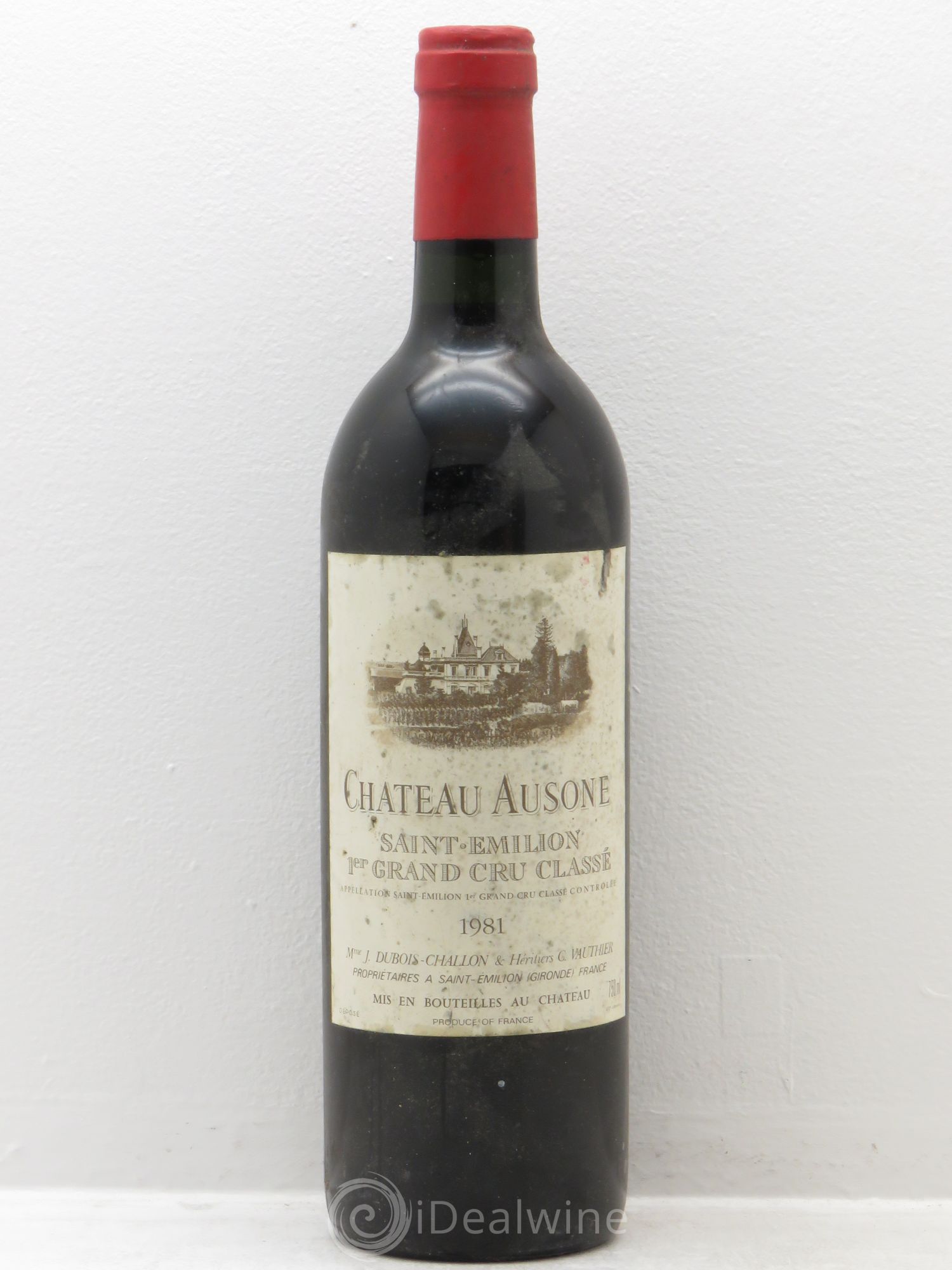 Château Ausone 1er Grand Cru Classé A 1981 - Lot de 1 bouteille - 0