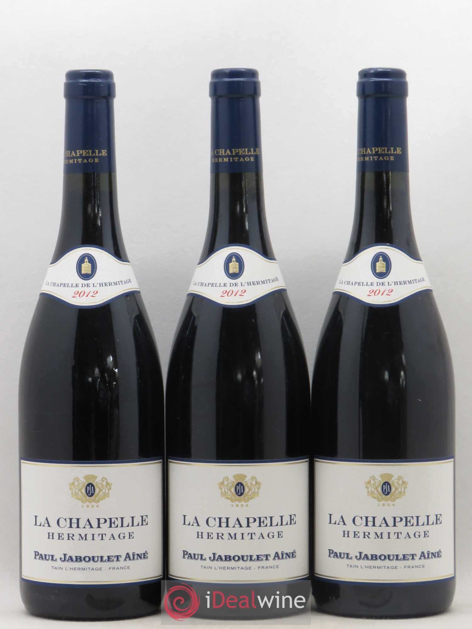Hermitage La Chapelle Paul Jaboulet Ainé 2012 - Lot de 3 bouteilles - 0