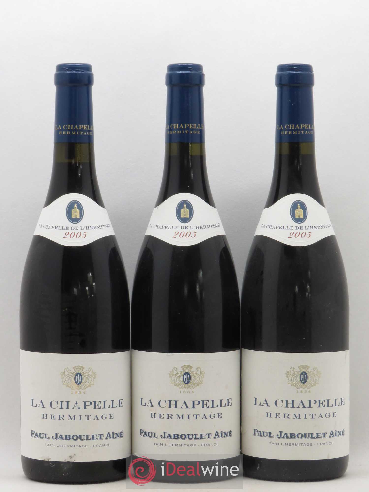 Hermitage La Chapelle Paul Jaboulet Ainé 2005 - Lot de 3 bouteilles - 0