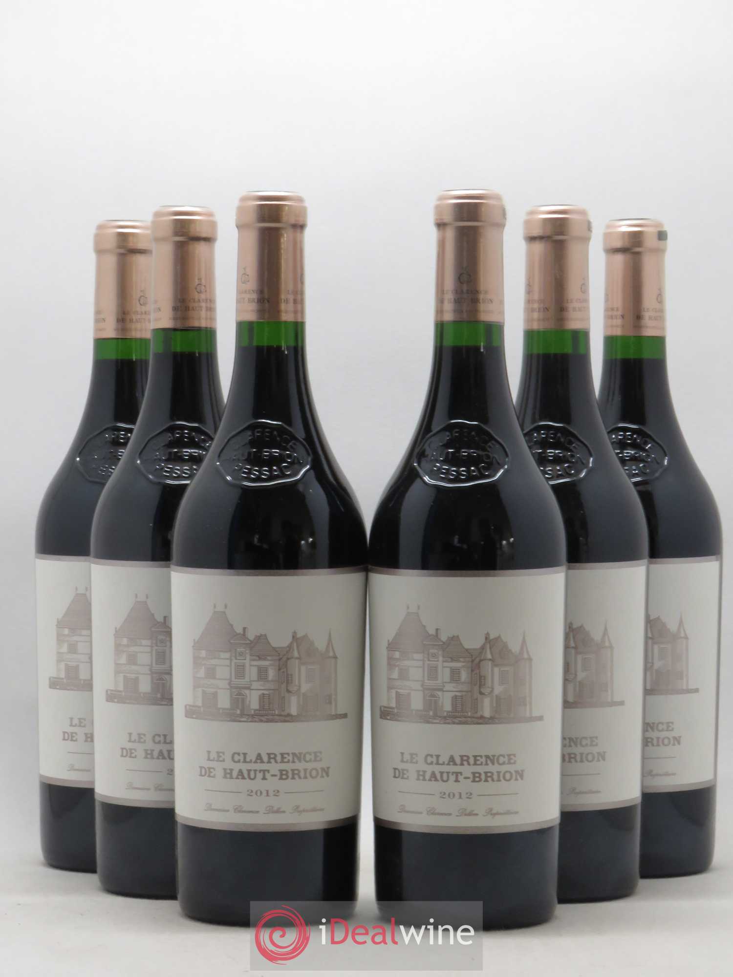 Clarence (Bahans) de Haut-Brion Second Vin 2012 - Lot de 6 bouteilles - 0