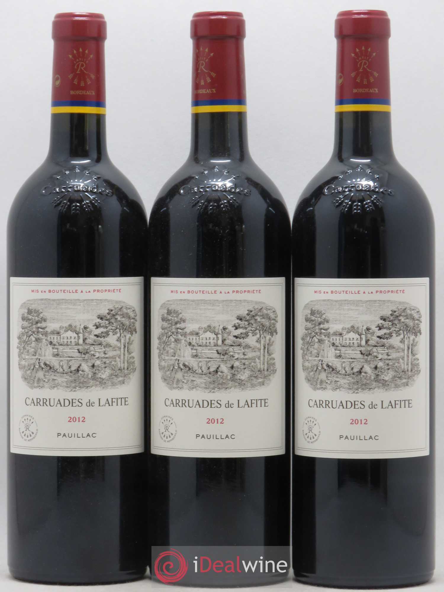 Carruades de Lafite Rothschild Second Vin 2012 - Lot de 6 bouteilles - 1