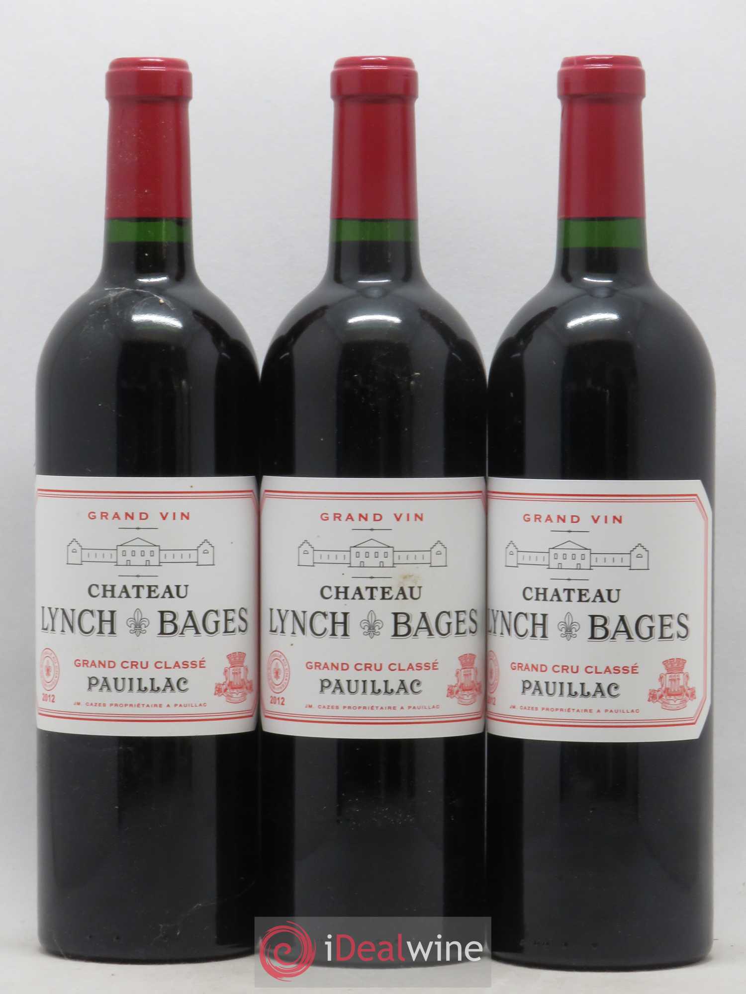 Château Lynch Bages 5ème Grand Cru Classé 2012 - Lot de 12 bouteilles - 1