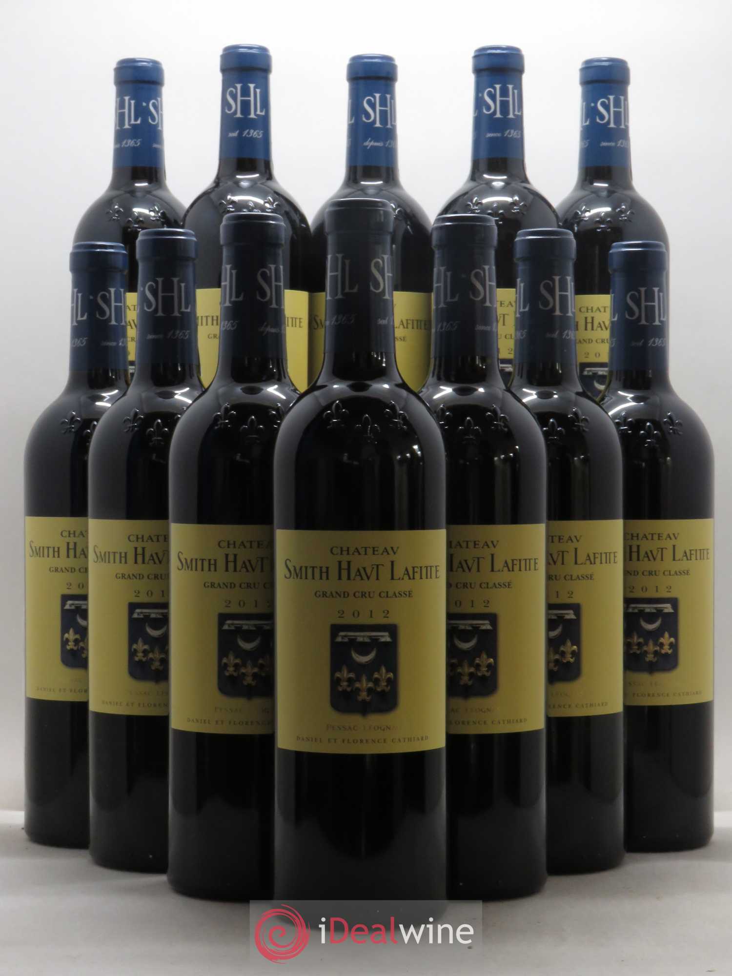 Château Smith Haut Lafitte Cru Classé de Graves 2012 - Lot de 12 bouteilles - 0