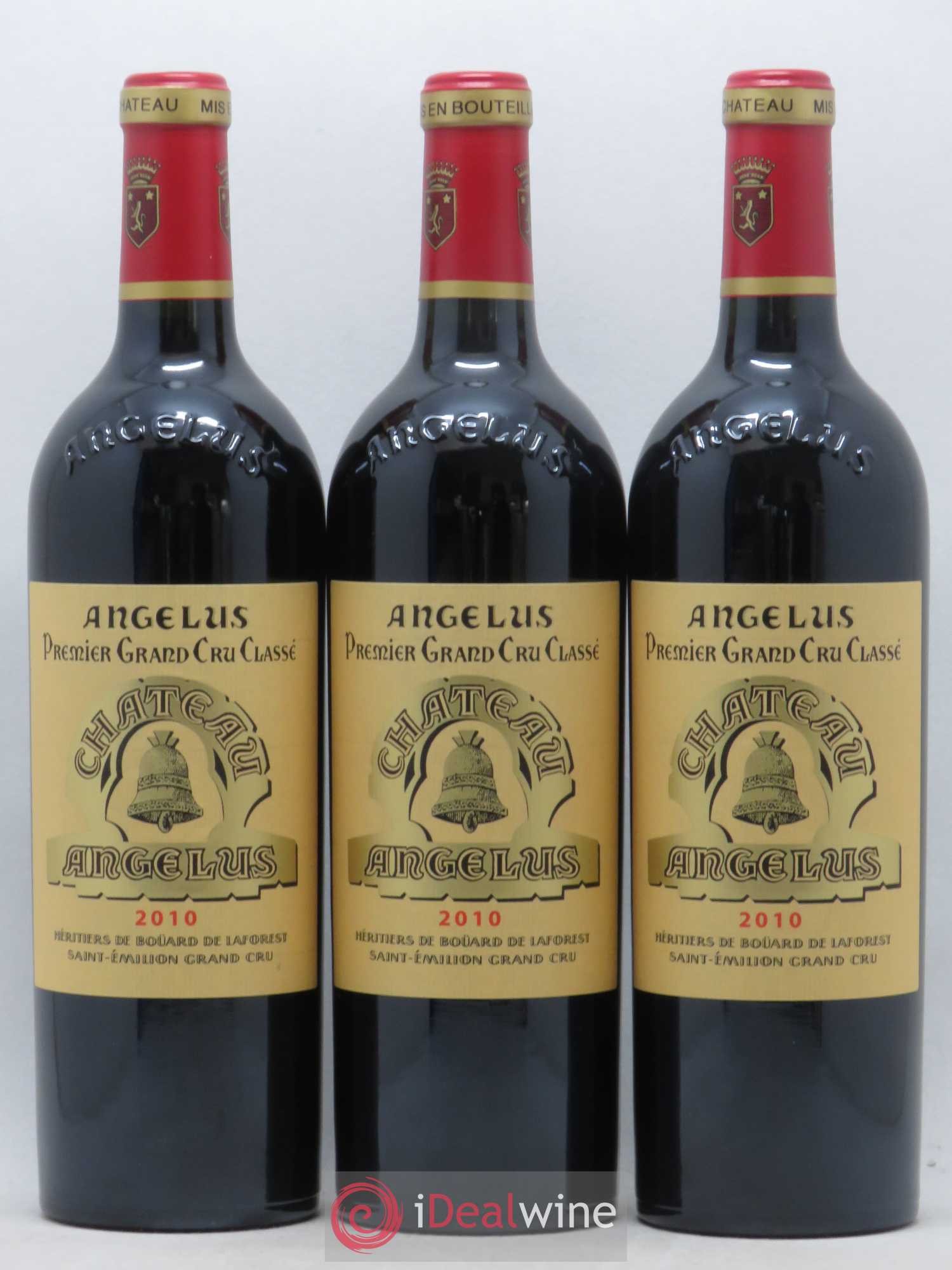 Château Angélus 1er Grand Cru Classé A 2010 - Lot de 12 bouteilles - 1