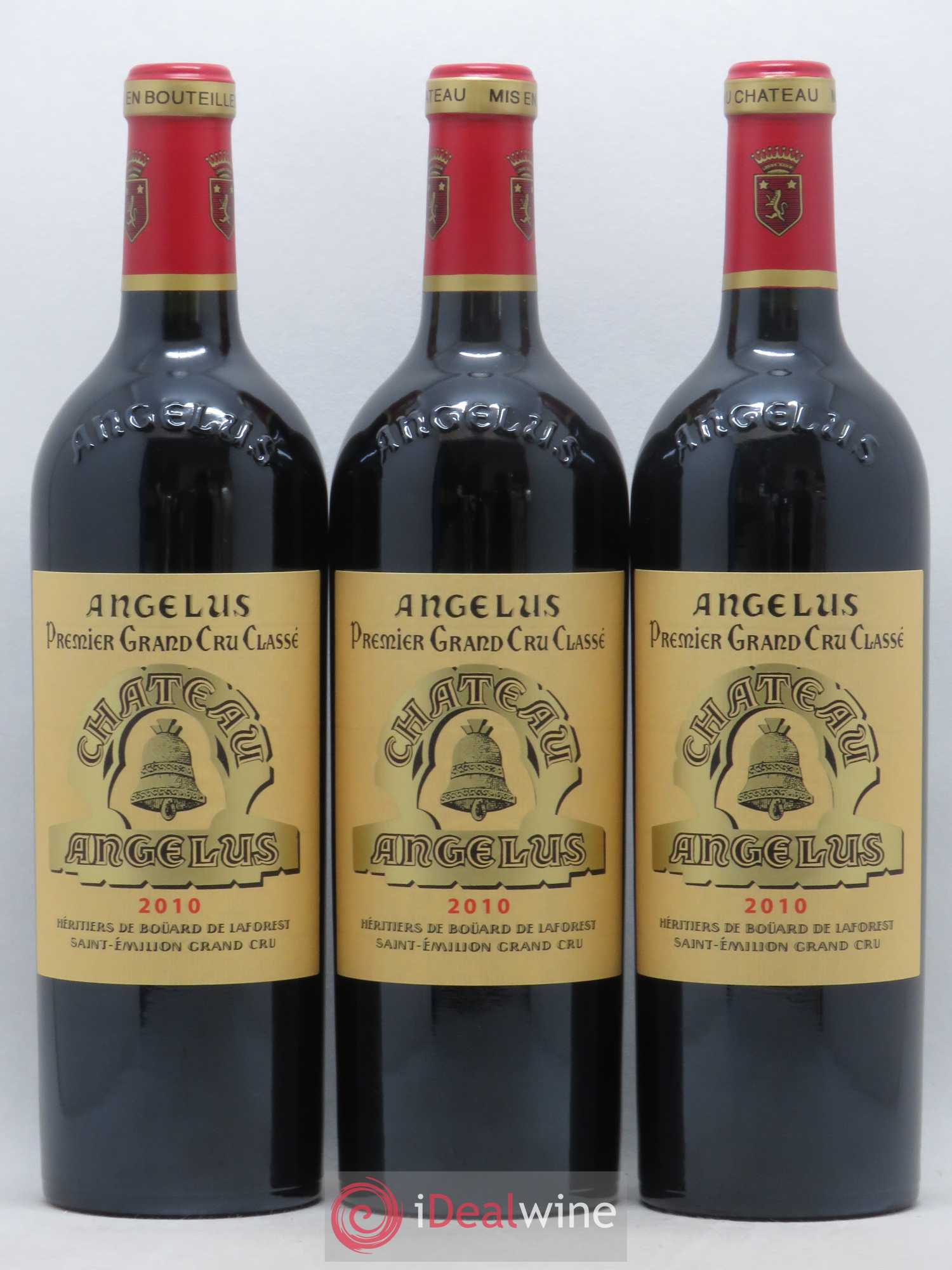 Château Angélus 1er Grand Cru Classé A 2010 - Lot de 12 bouteilles - 3