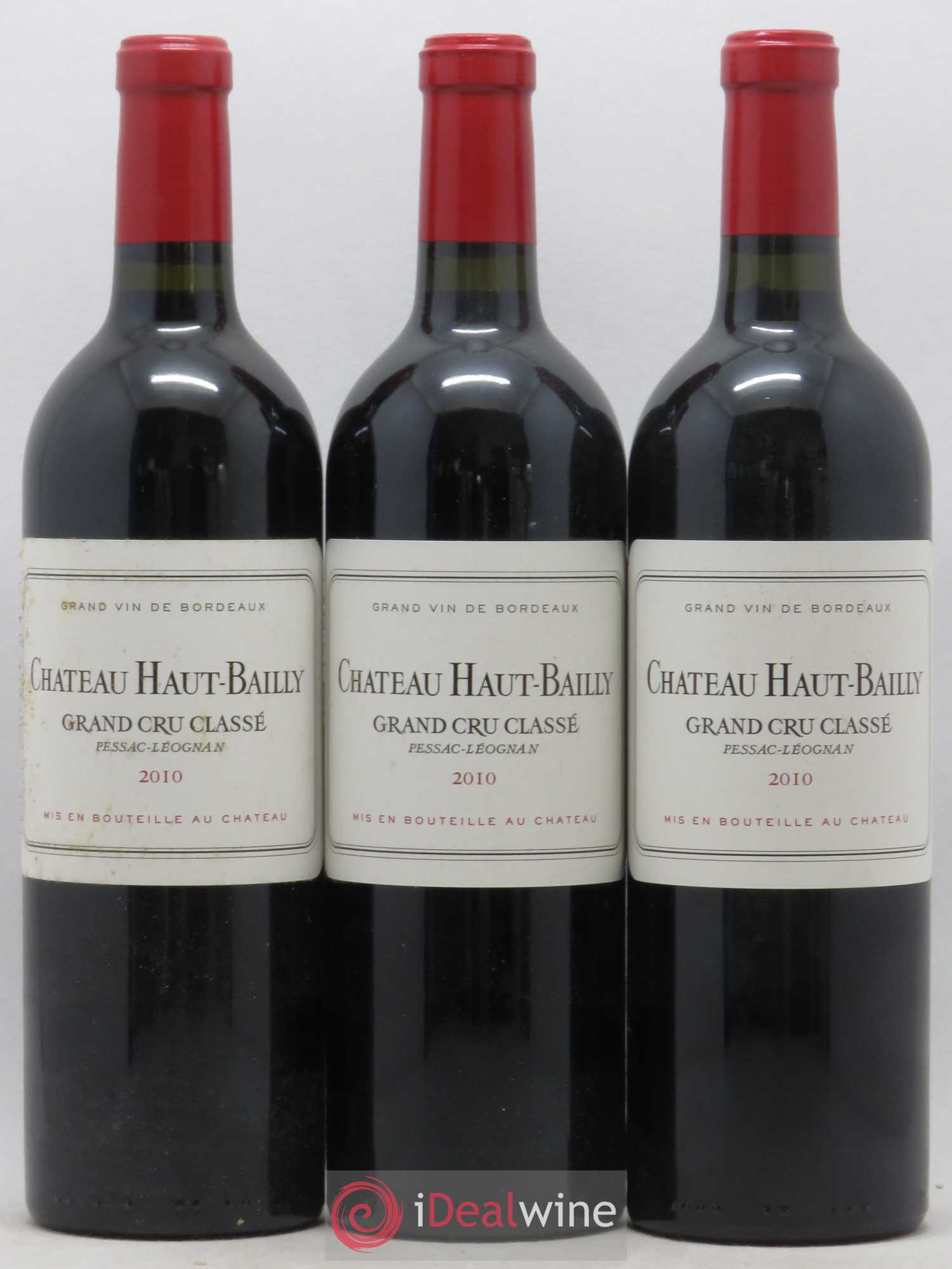 Château Haut-Bailly Cru Classé de Graves 2010 - Lot de 12 bouteilles - 2