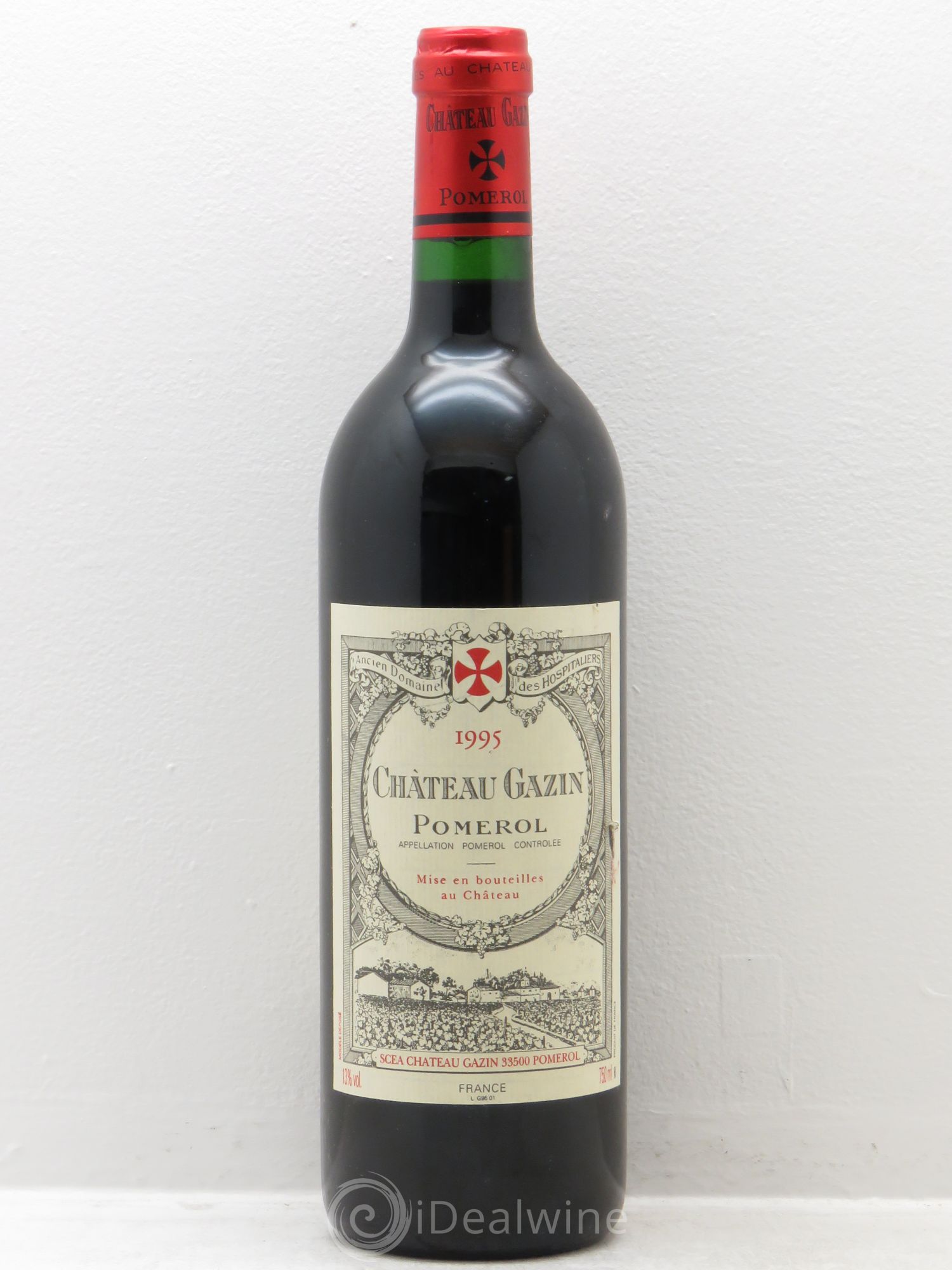 Château Gazin 1995 - Lot de 1 bouteille - 0