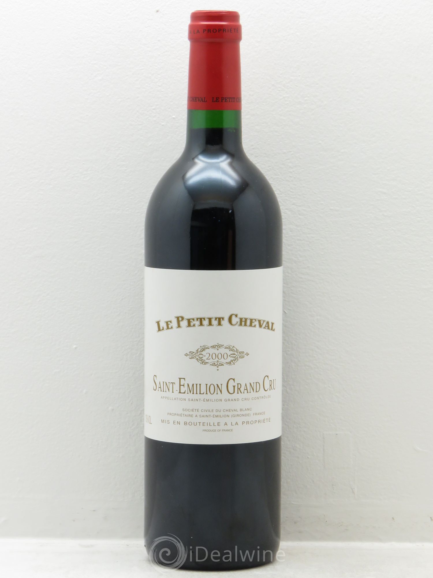 Le Petit Cheval Second Vin 2000 - Lot de 1 bouteille - 0