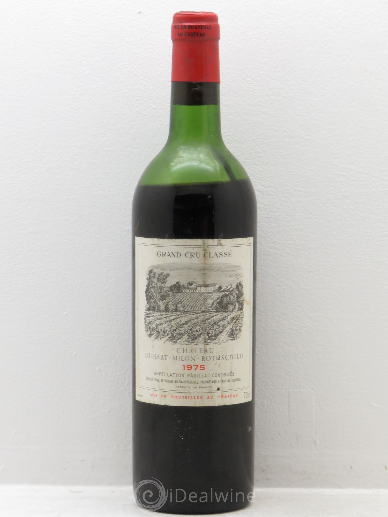 Château Duhart-Milon 4ème Grand Cru Classé 1975 - Lot de 1 bouteille - 0