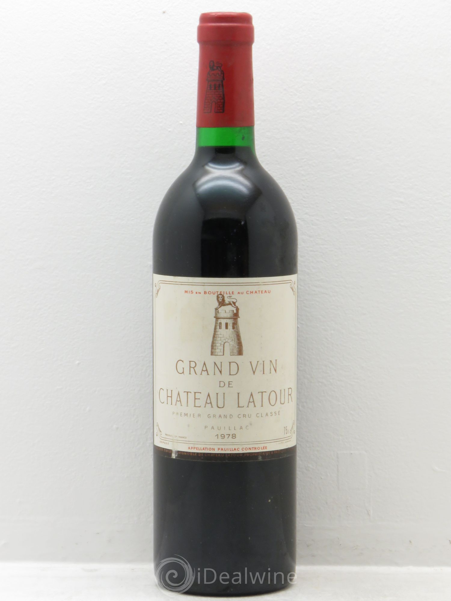 Château Latour 1er Grand Cru Classé 1978 - Lot de 1 bouteille - 0