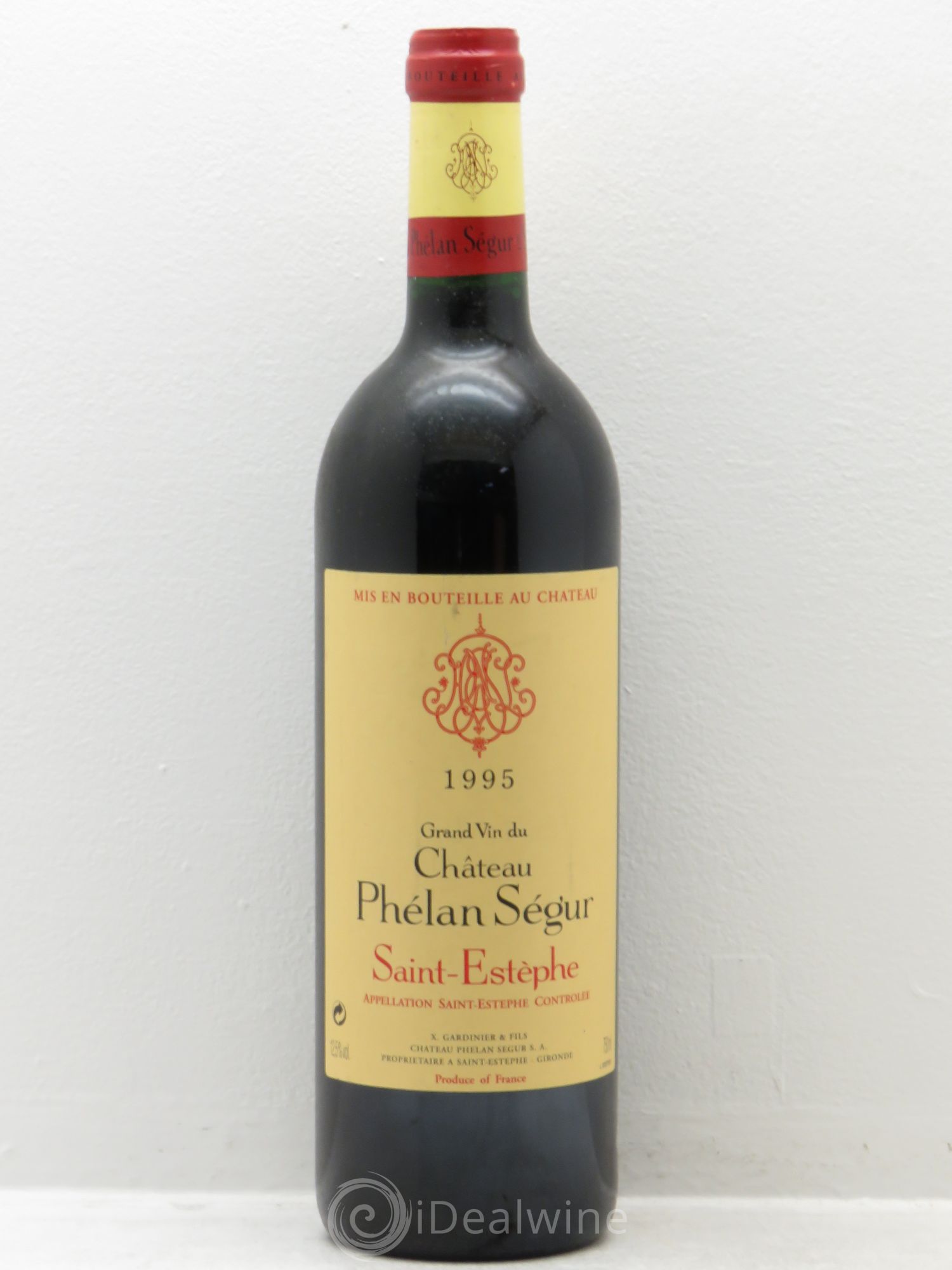Château Phélan Ségur 1995 - Lot de 1 bouteille - 0