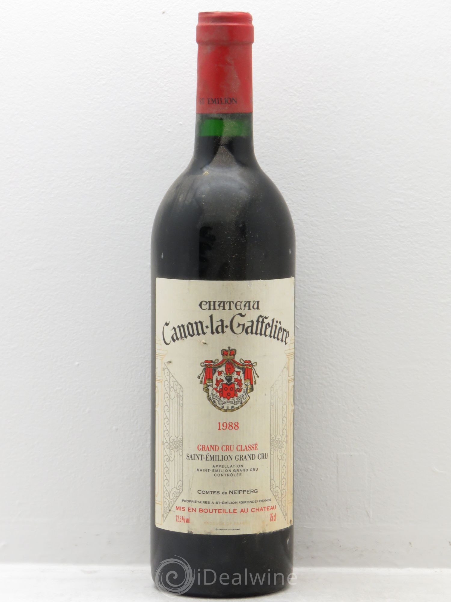 Château Canon la Gaffelière 1er Grand Cru Classé B 1988 - Lot de 1 bouteille - 0