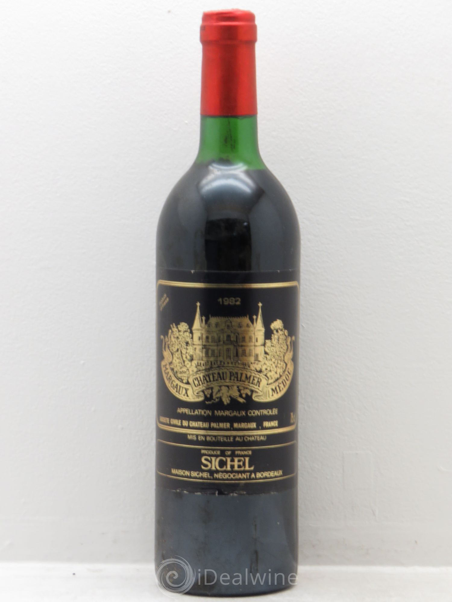 Château Palmer 3ème Grand Cru Classé 1982 - Lot de 1 bouteille - 0