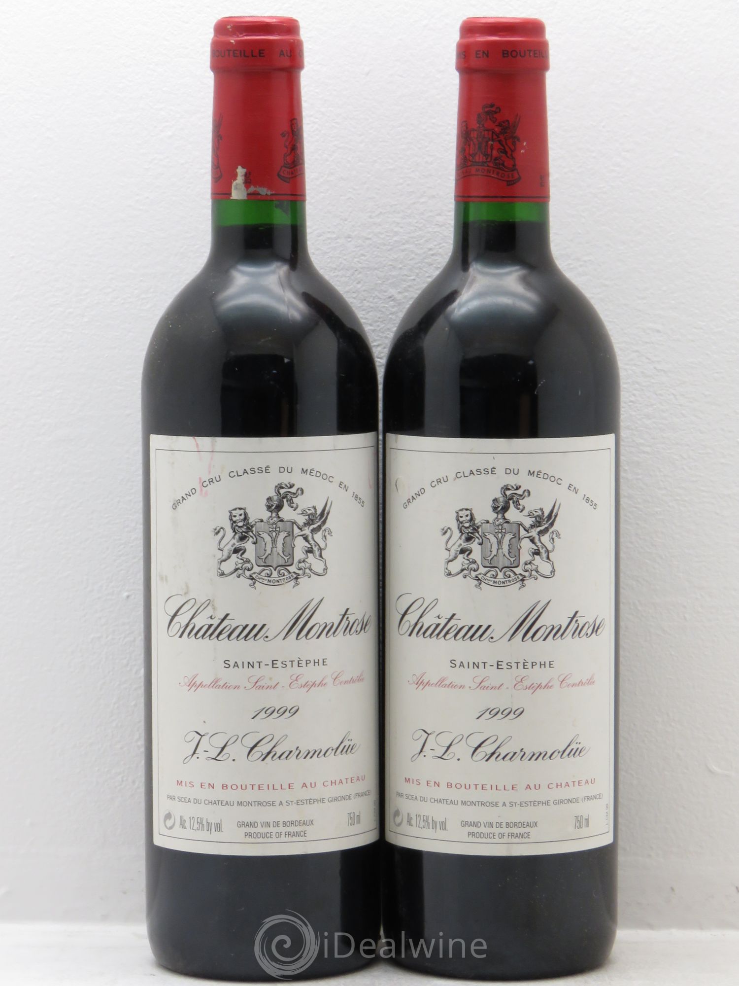 Château Montrose 2ème Grand Cru Classé 1999 - Lot de 2 bouteilles - 0