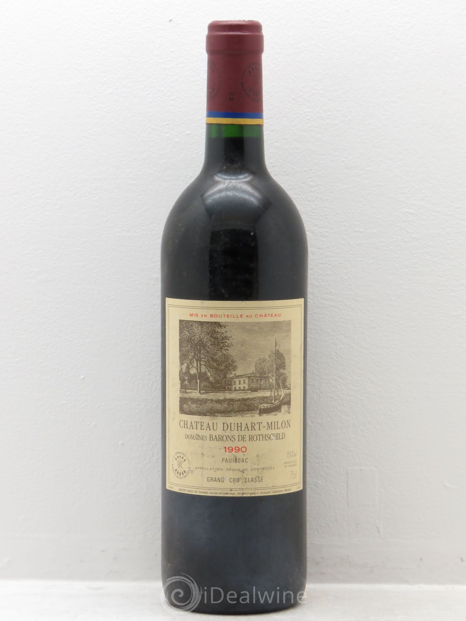 Château Duhart-Milon 4ème Grand Cru Classé 1990 - Lot de 1 bouteille - 0
