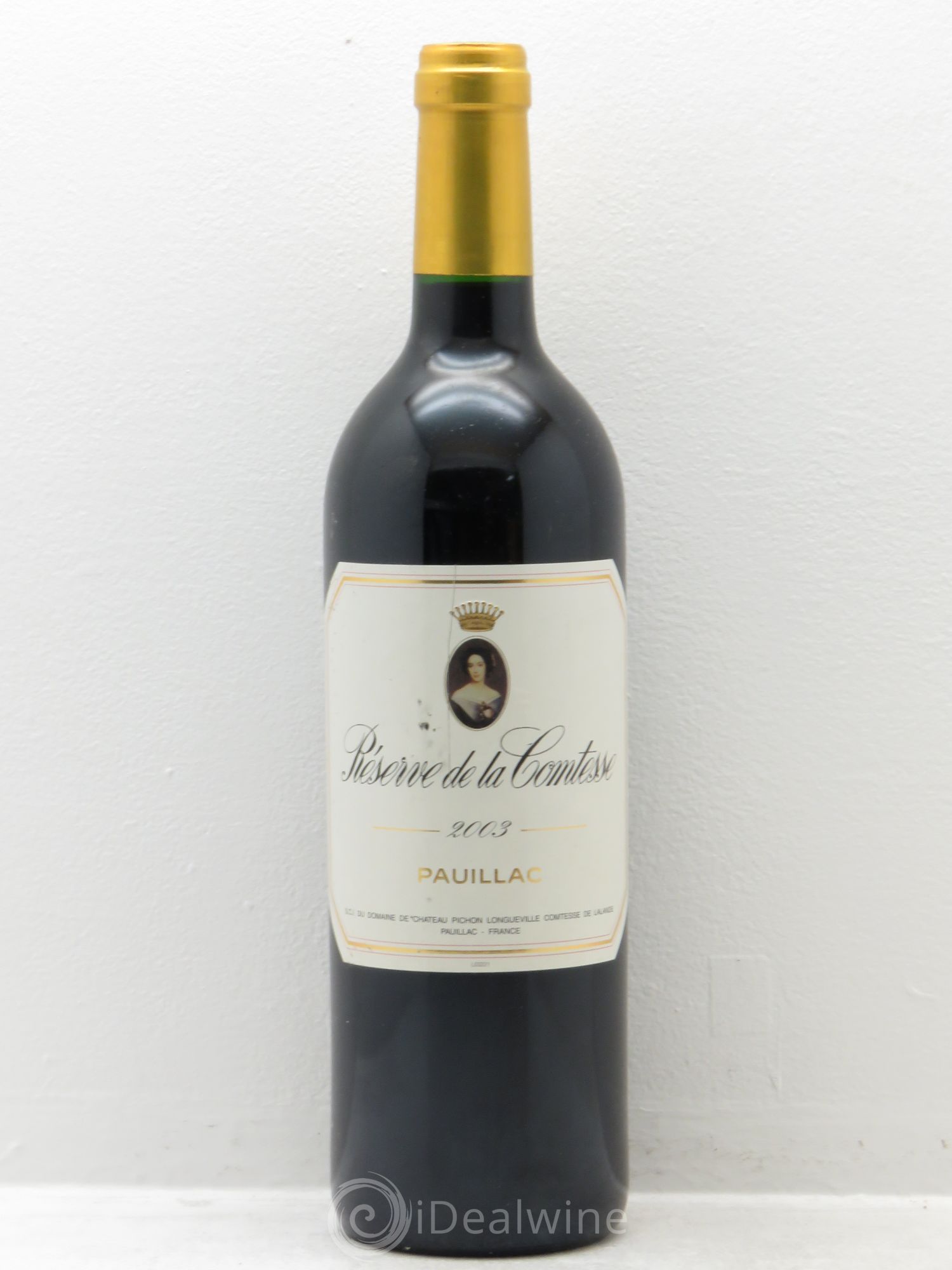 Réserve de la Comtesse Second Vin 2003 - Lot de 1 bouteille - 0