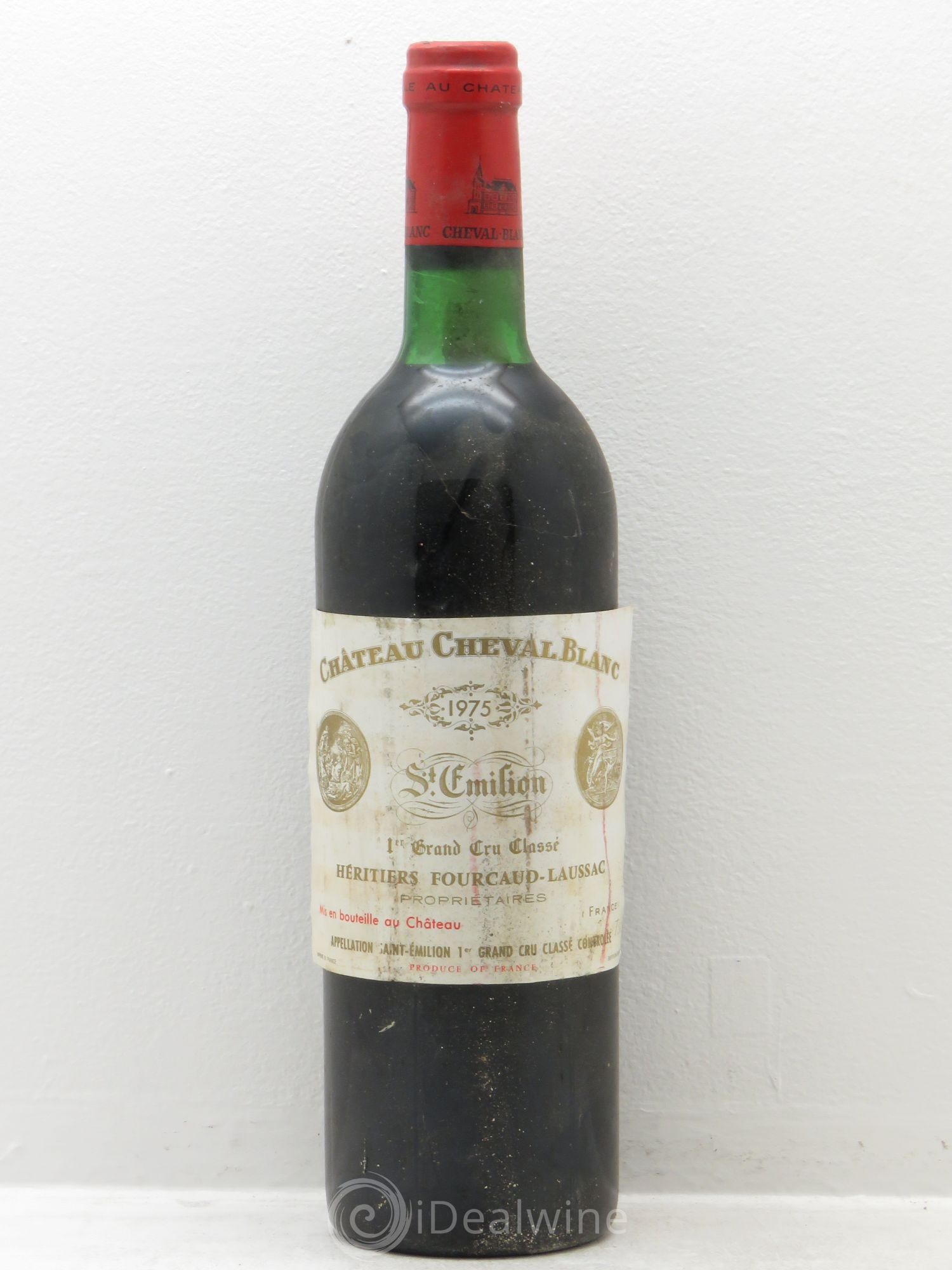 Château Cheval Blanc 1er Grand Cru Classé A 1975 - Lot de 1 bouteille - 0