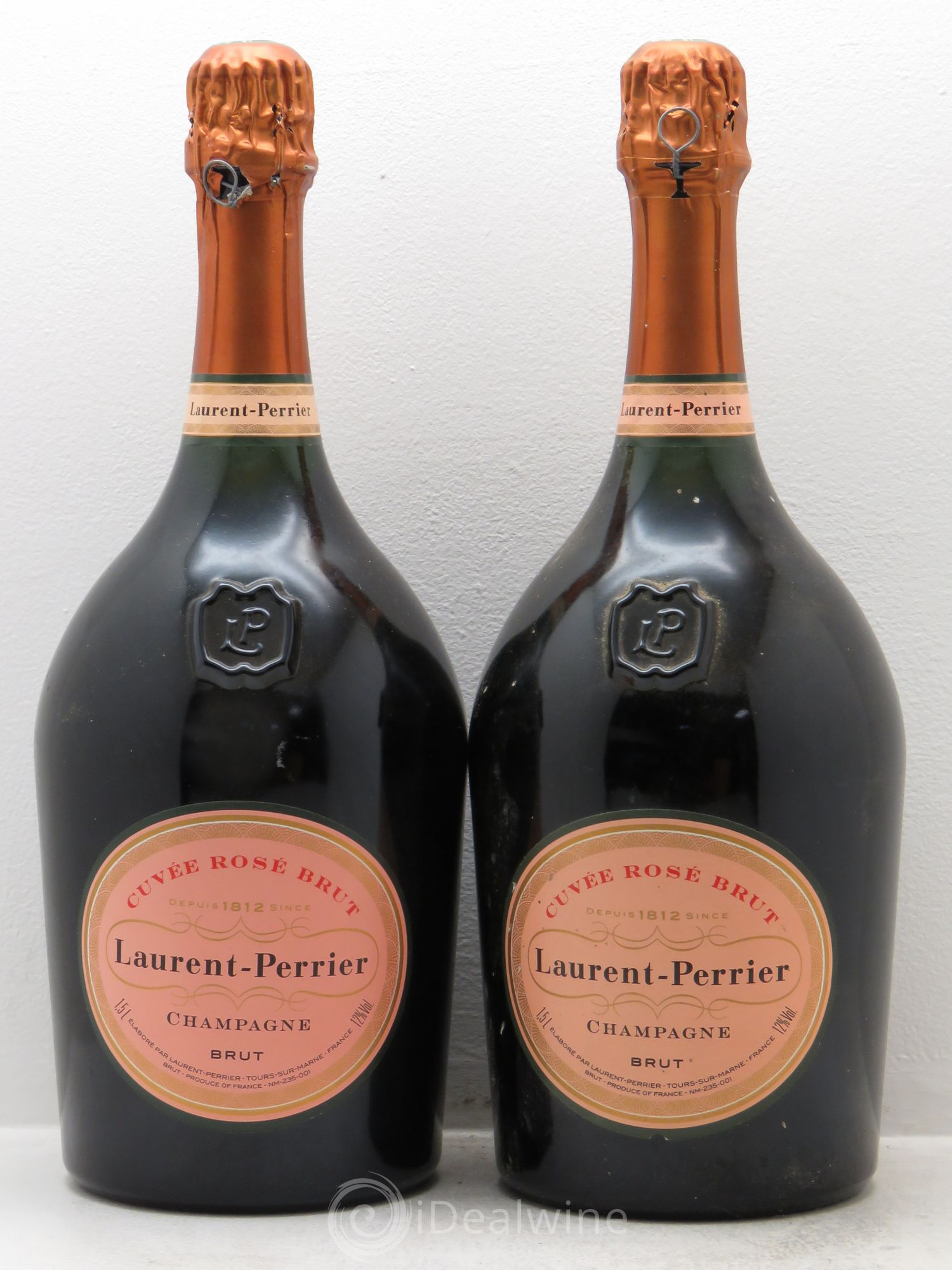 Rosé Brut Laurent Perrier - Lot de 2 magnums - 0