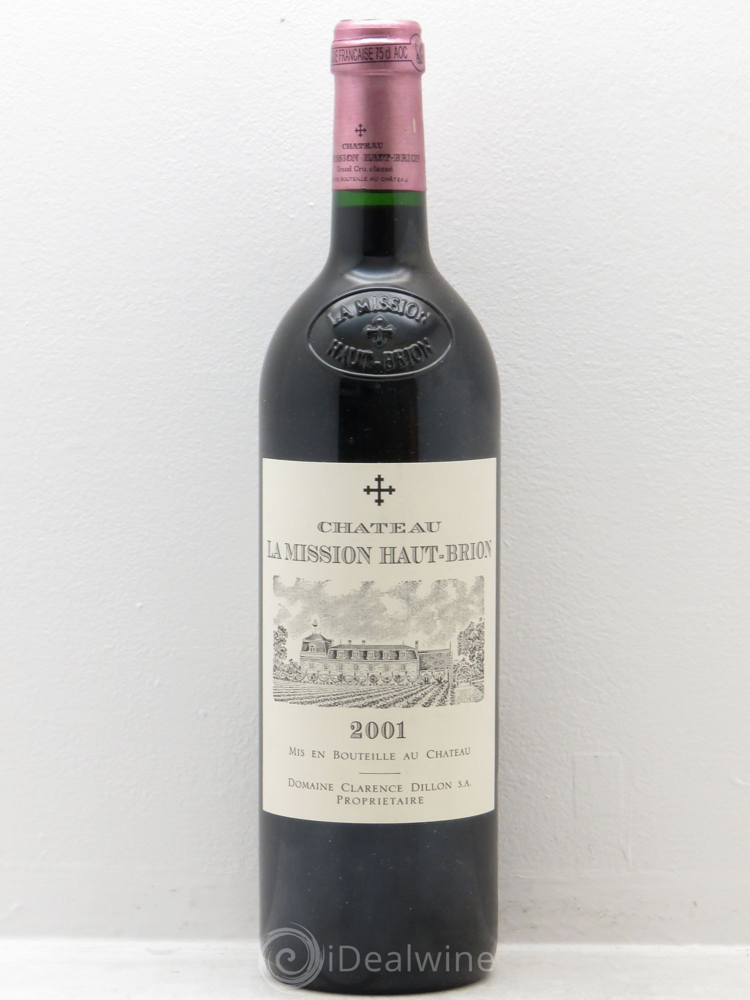 Château la Mission Haut-Brion Cru Classé de Graves 2001 - Lot de 1 bouteille - 0