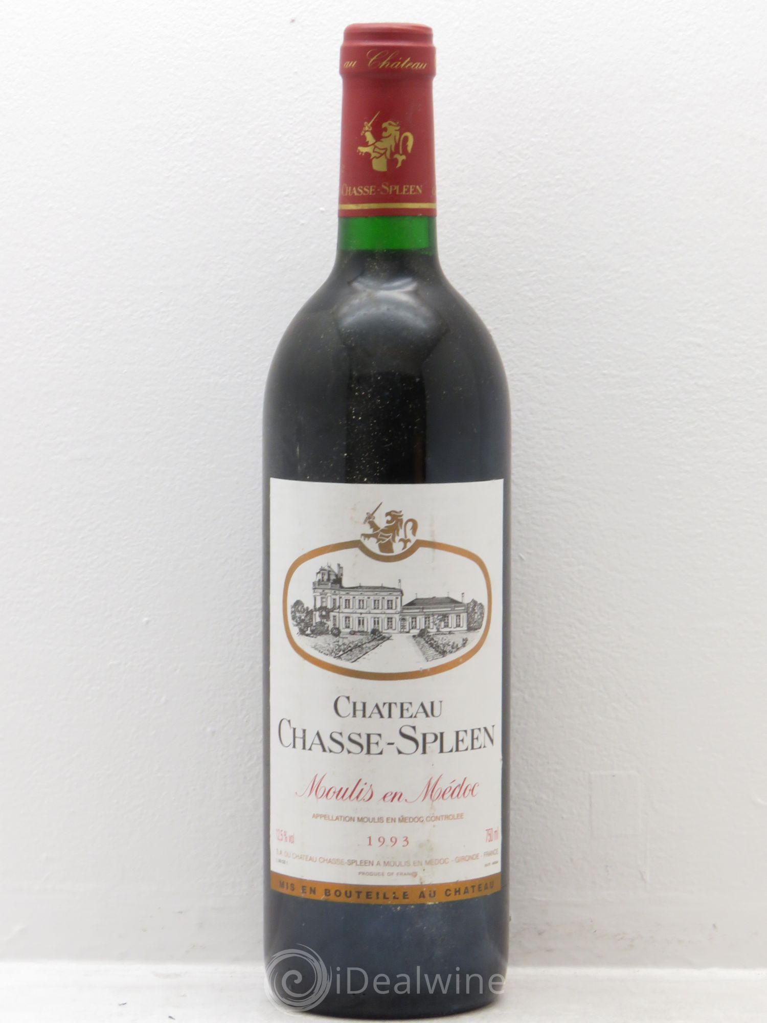 Château Chasse Spleen 1993 - Lot de 1 bouteille - 0