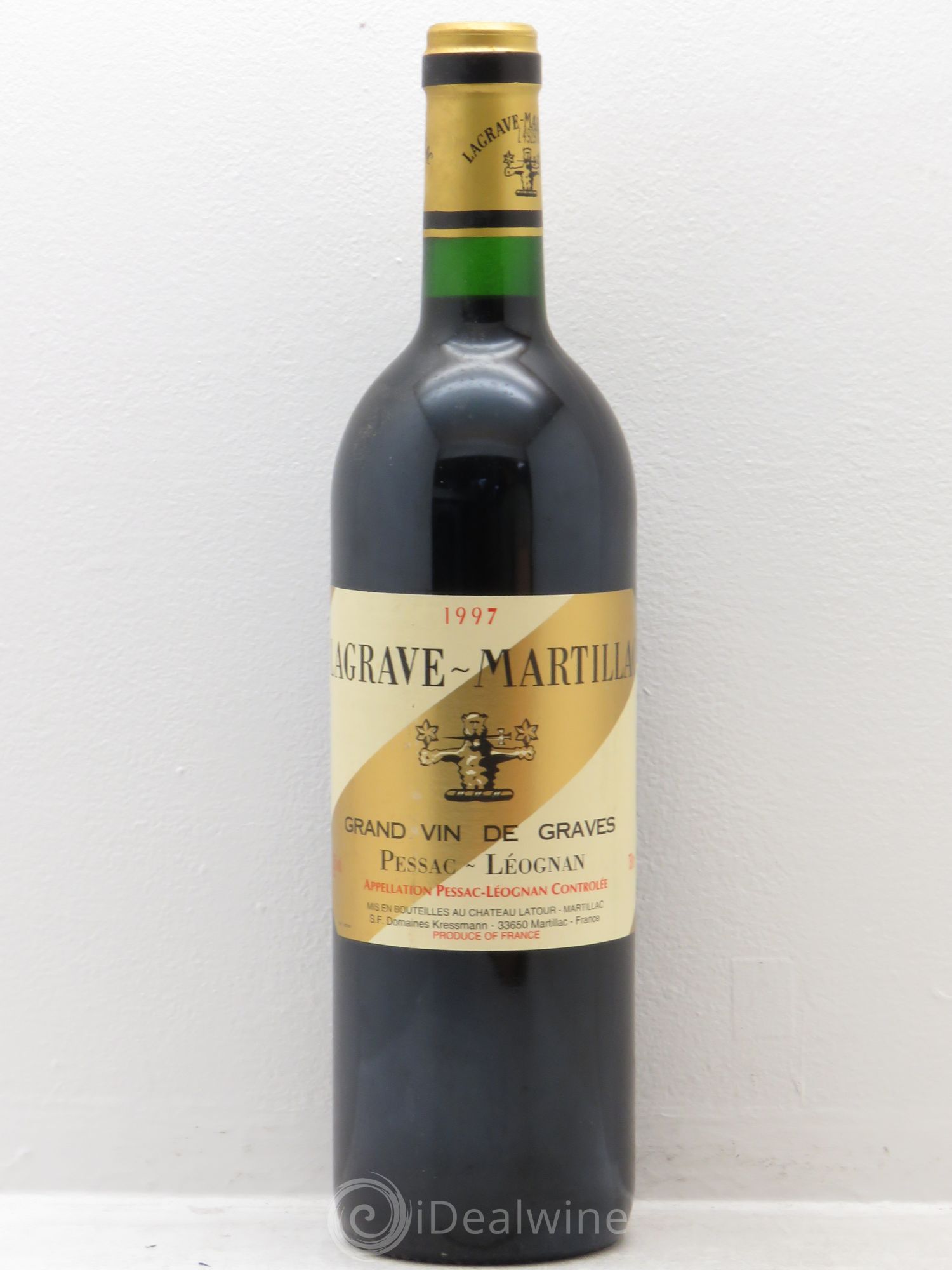 Lagrave Martillac Second Vin 1997 - Lot de 1 bouteille - 0