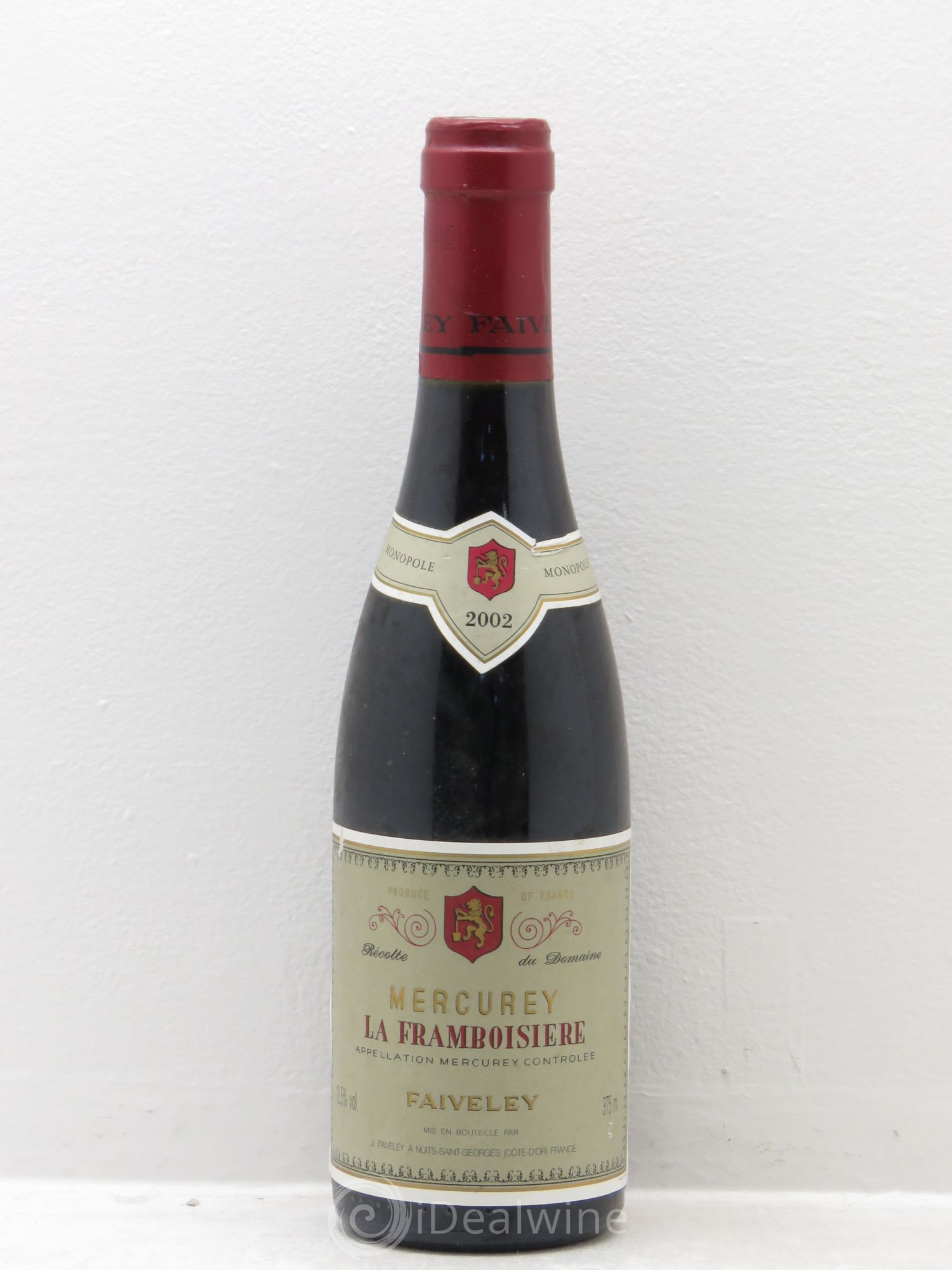 Mercurey Framboisière 2002 - Posten von 1 Demi-Flasche - 0