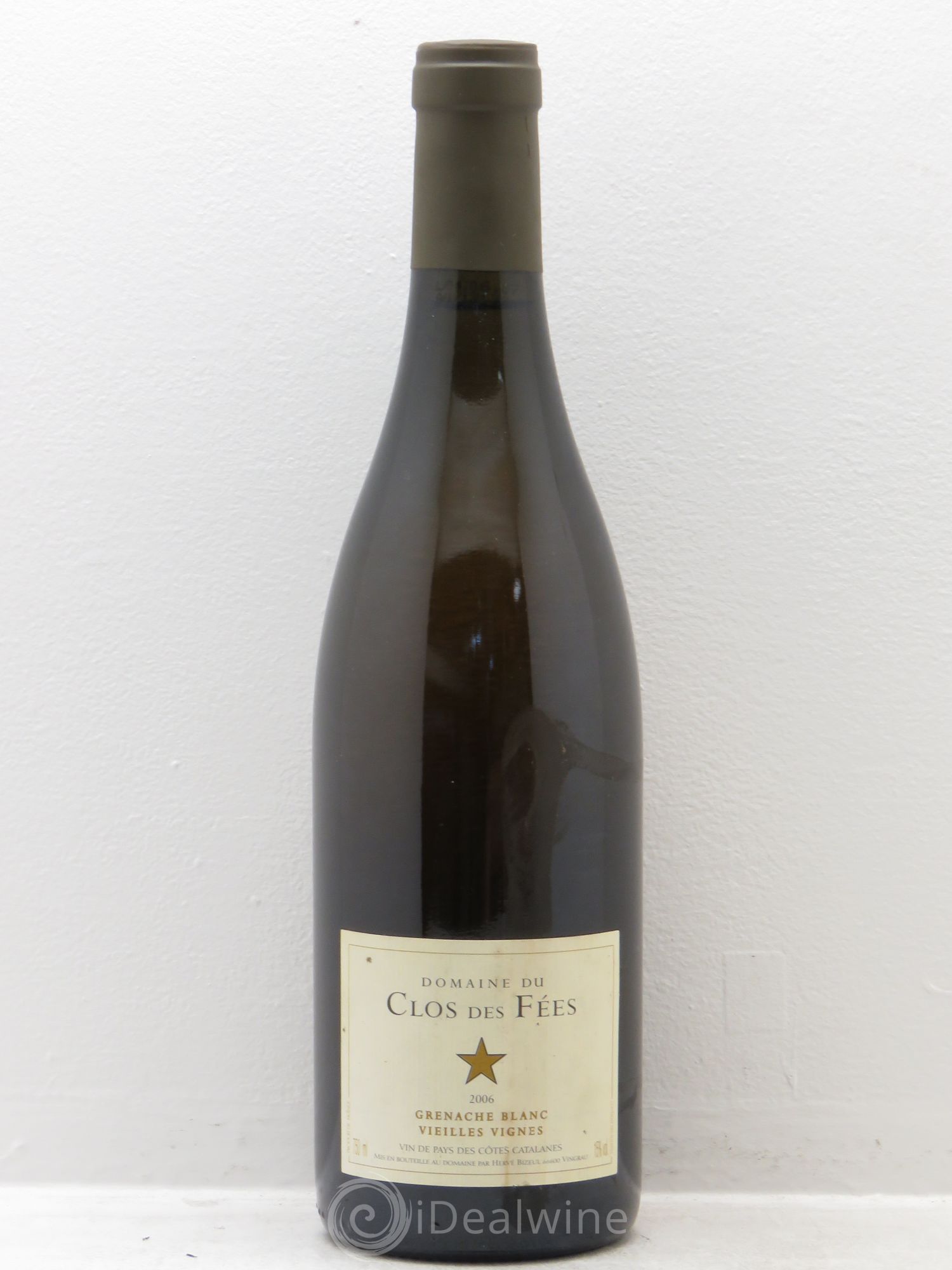 Côtes Catalanes Clos des Fées Vieilles vignes Hervé Bizeul 2006 - Lot de 1 bouteille - 0
