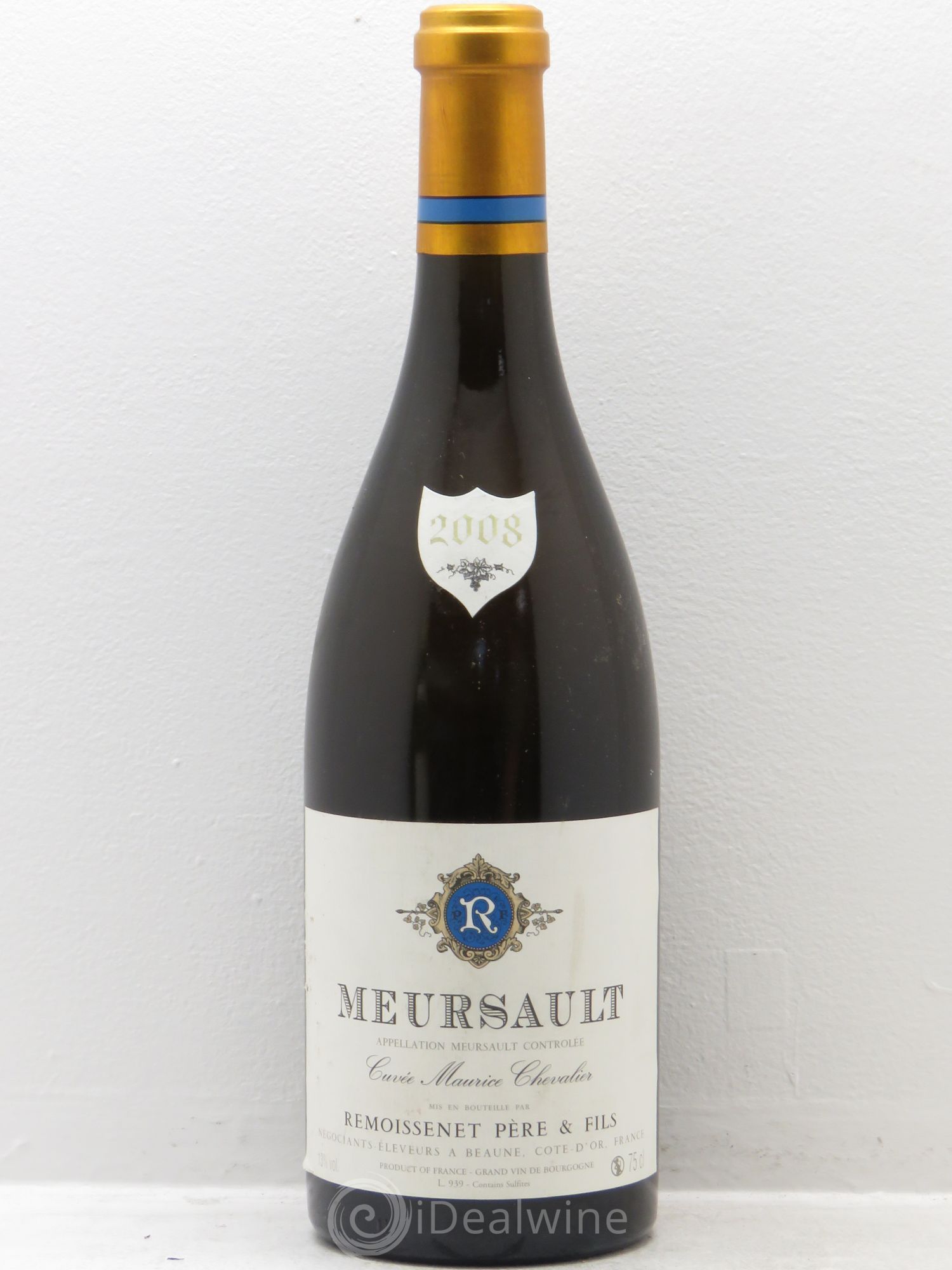 Meursault Cuvée Maurice Chevallier - Domaine Remoissenet P&F 2008 - Posten von 1 Flasche - 0