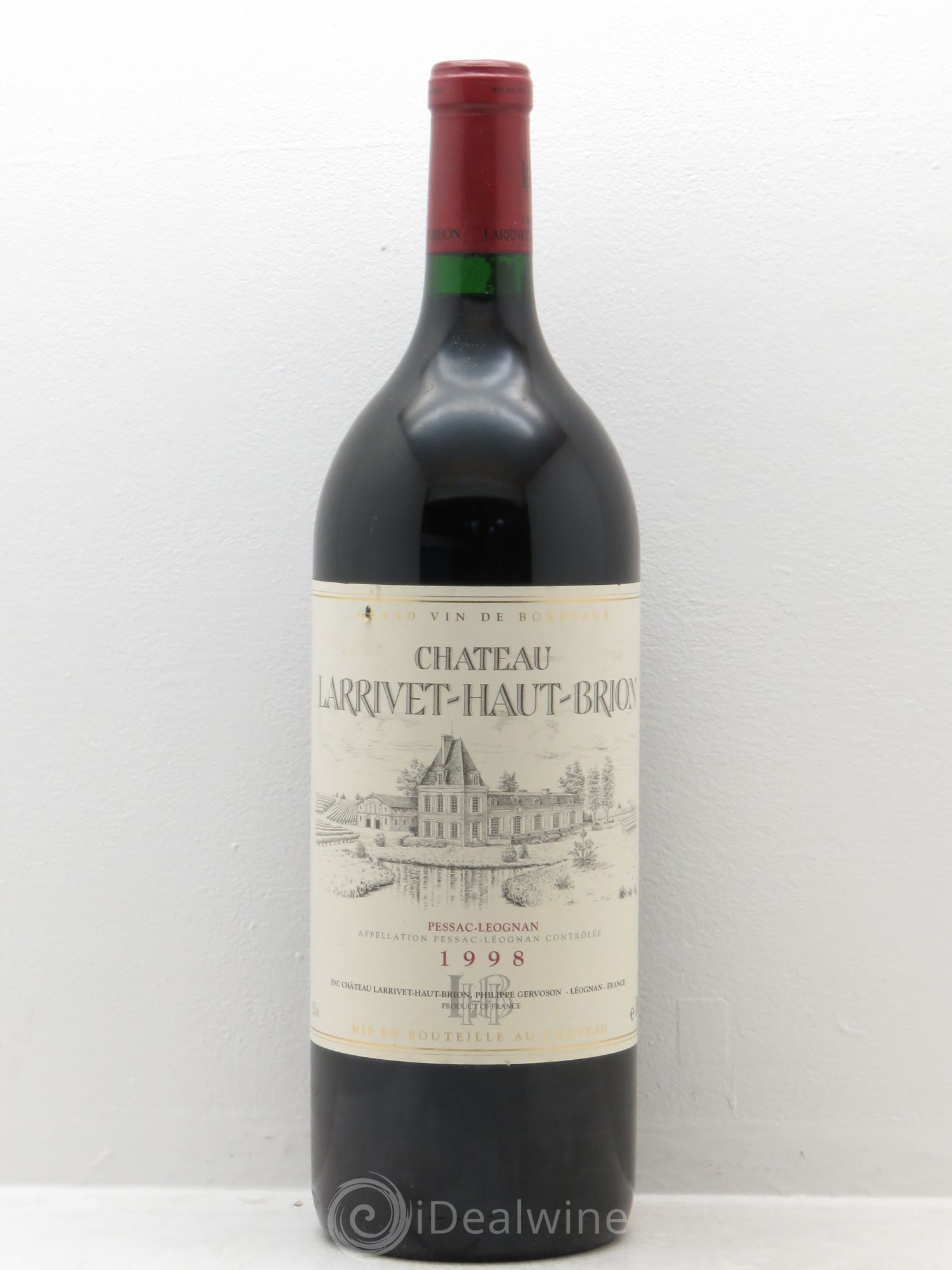 Château Larrivet Haut-Brion 1998 - Lot de 1 magnum - 0